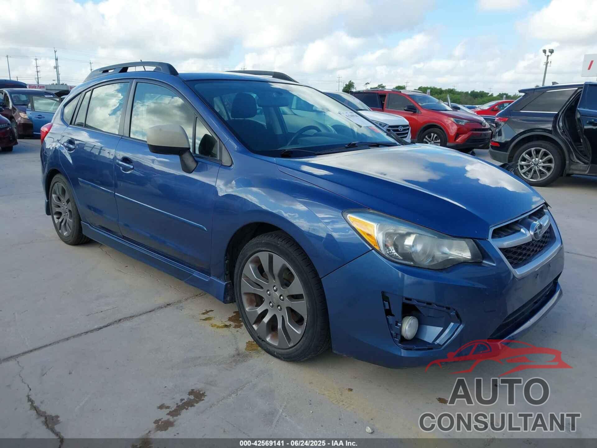 SUBARU IMPREZA 2013 - JF1GPAL61D2890024