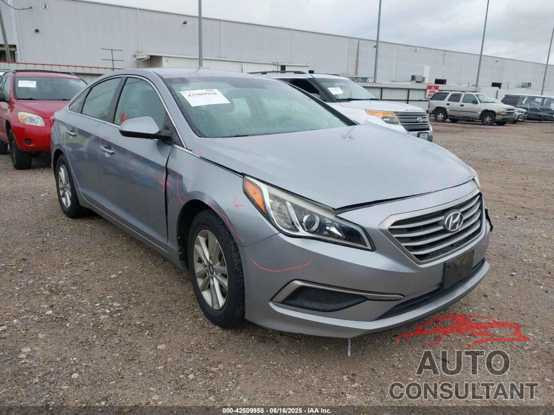 HYUNDAI SONATA 2017 - 5NPE24AFXHH533739
