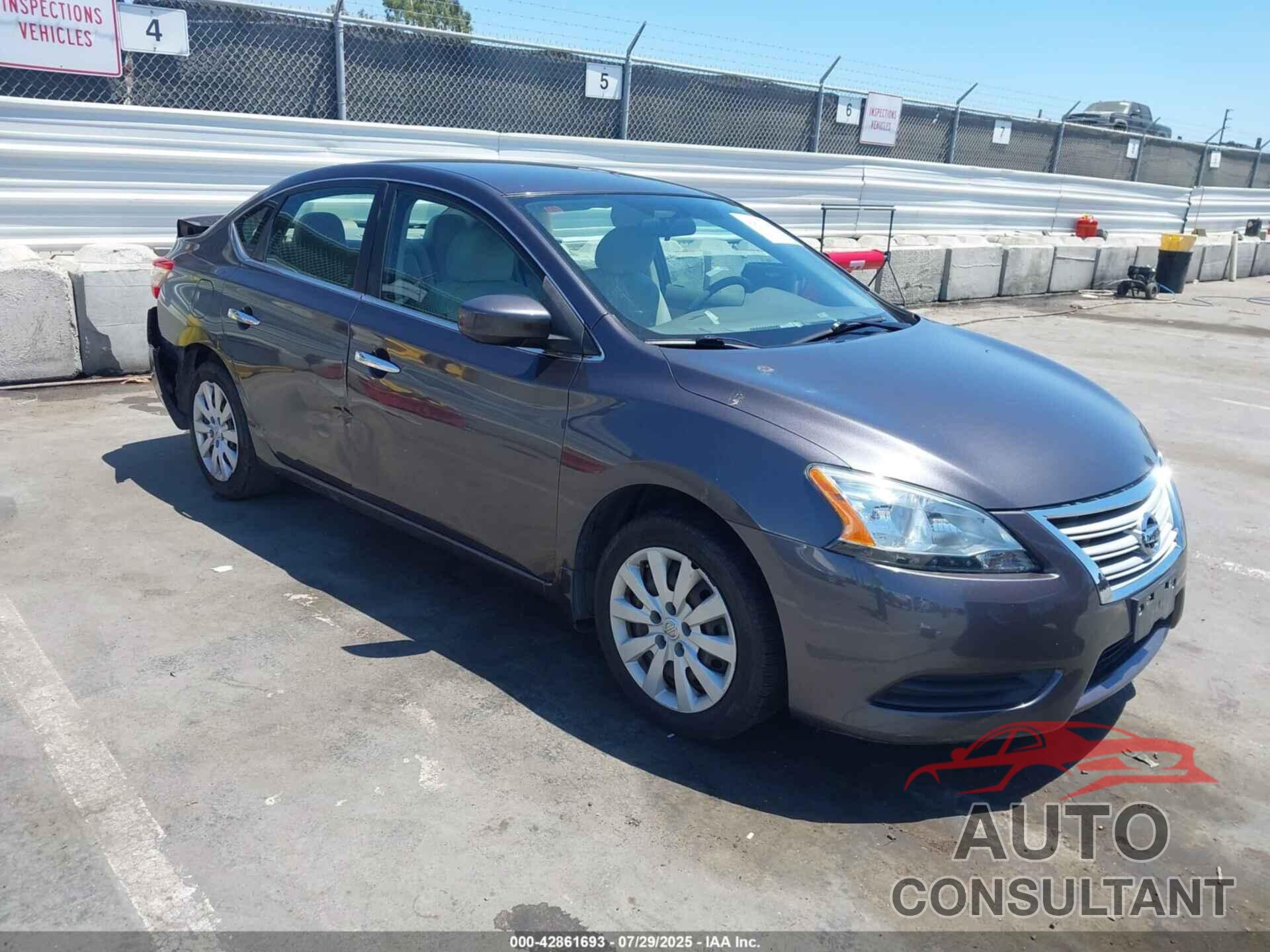 NISSAN SENTRA 2014 - 3N1AB7APXEL621052