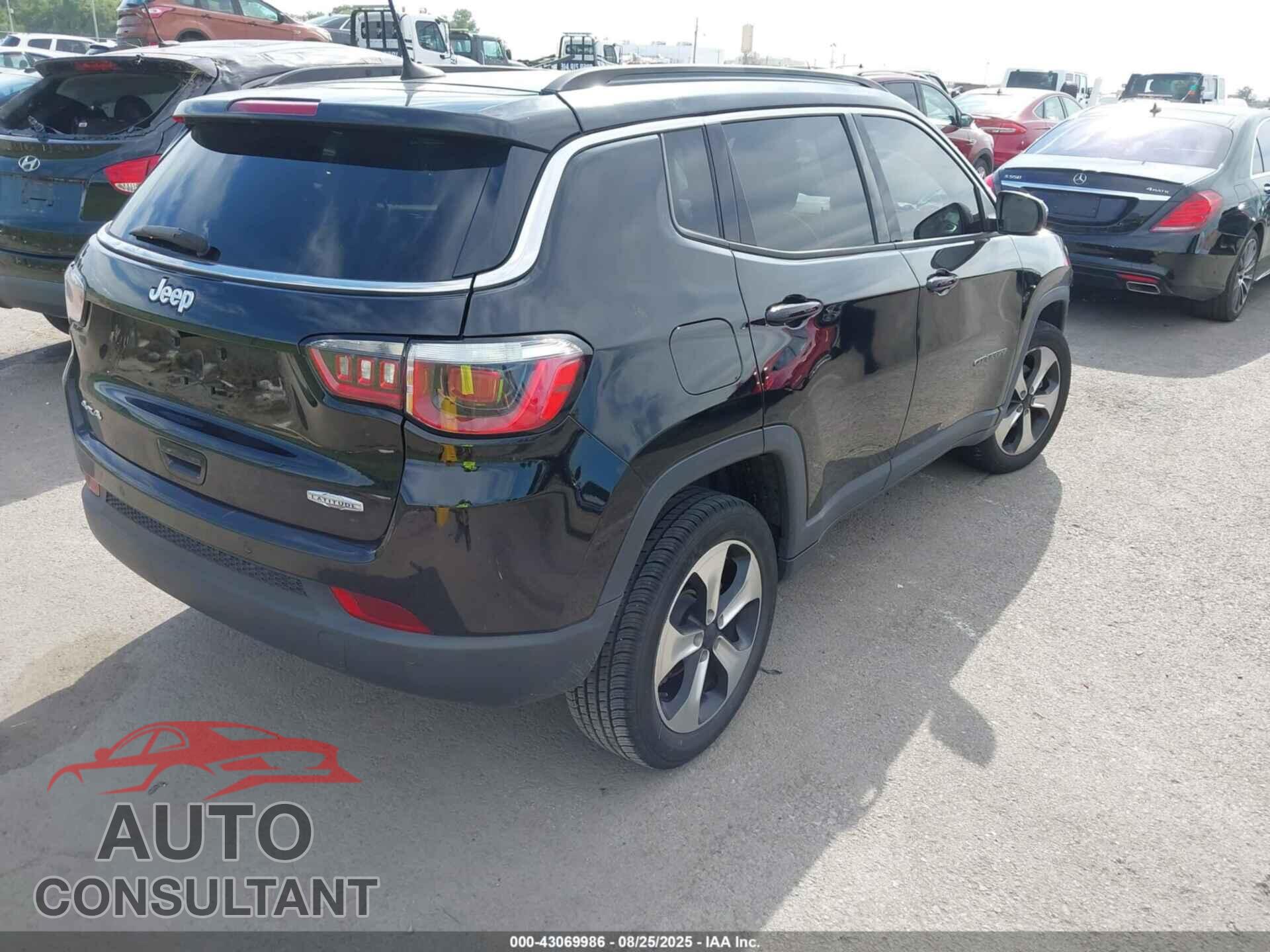 JEEP NEW COMPASS 2017 - 3C4NJDBB4HT628621