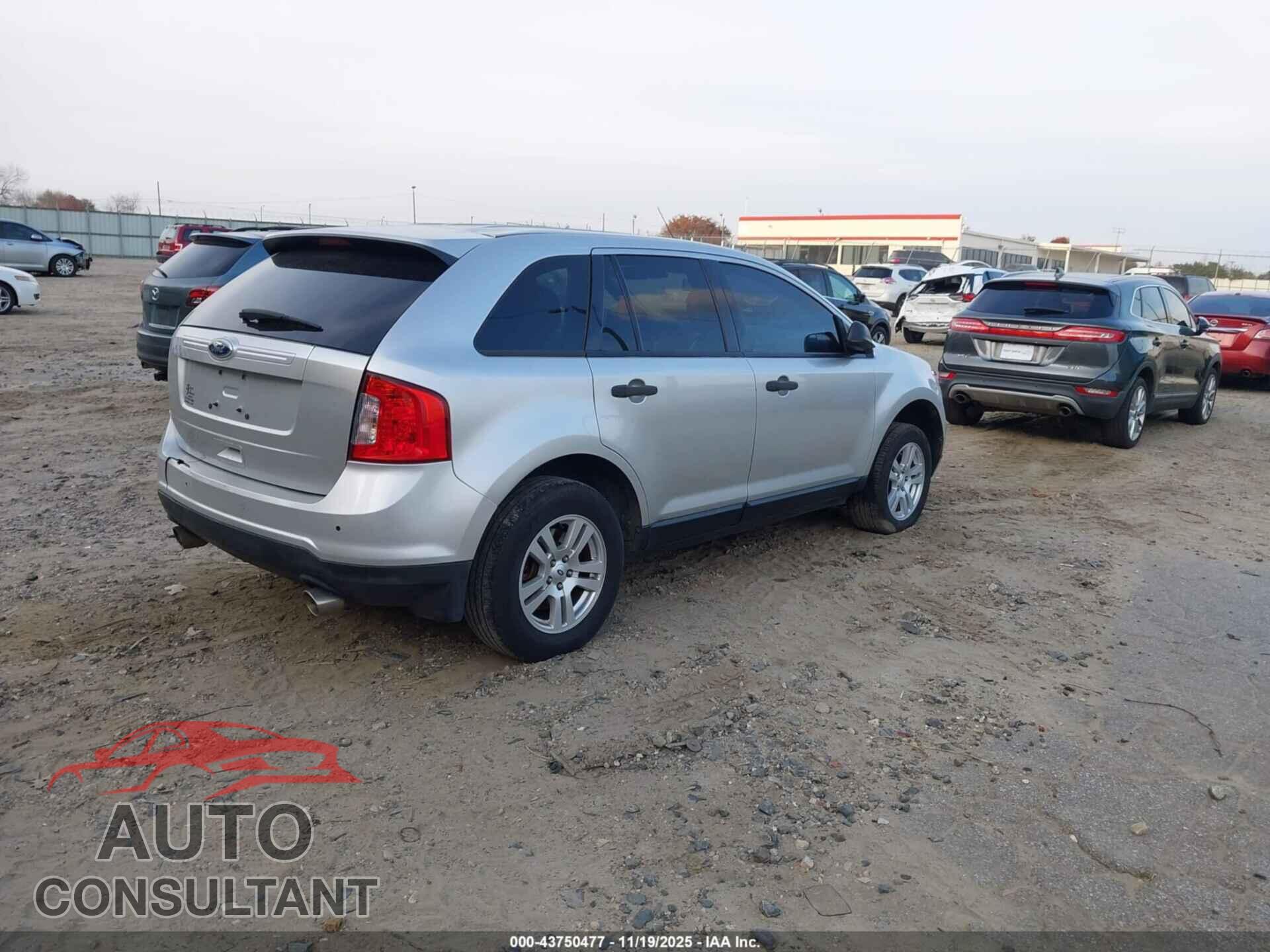 FORD EDGE 2012 - 2FMDK3GC3CBA52167