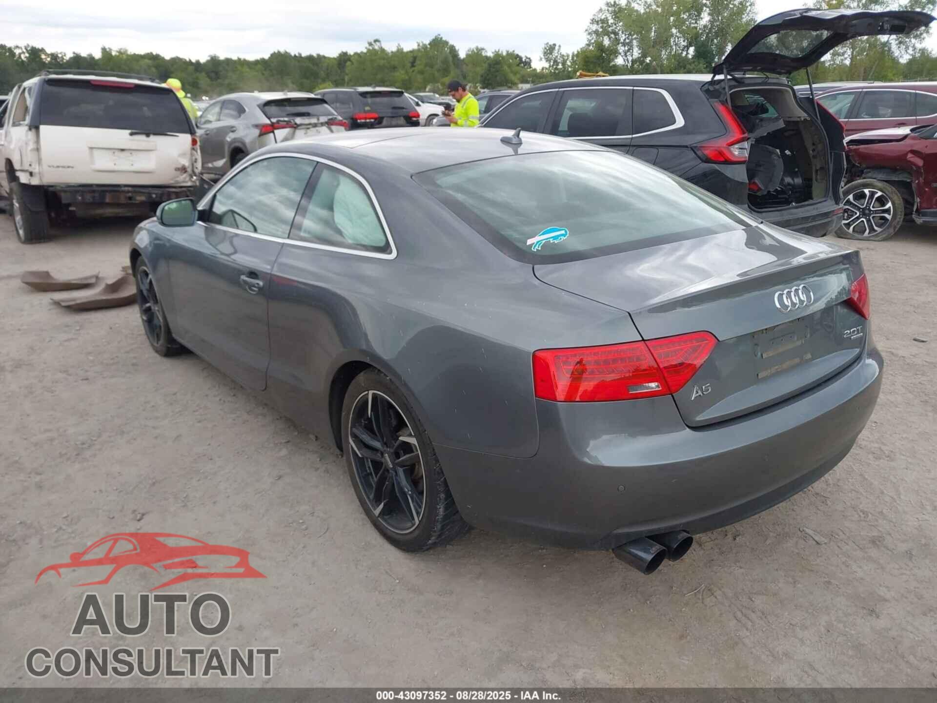 AUDI A5 2013 - WAULFAFR1DA000769