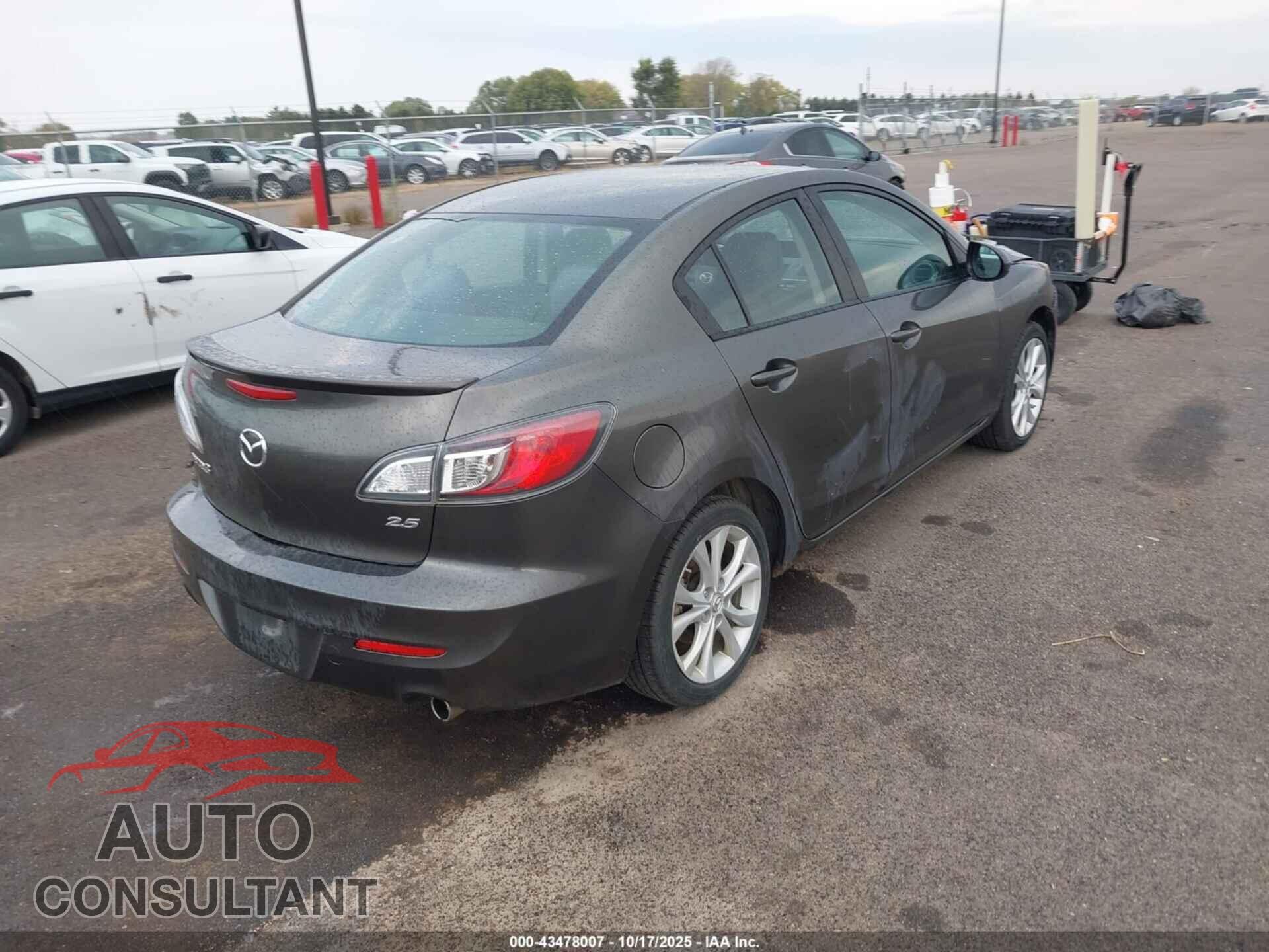 MAZDA MAZDA3 2010 - JM1BL1S58A1303473