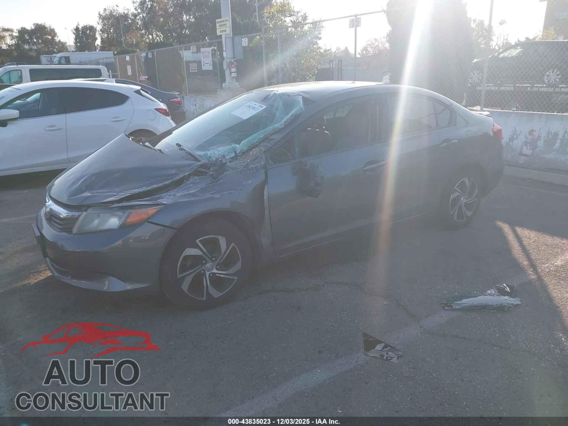 HONDA CIVIC 2012 - 19XFB2F53CE380417