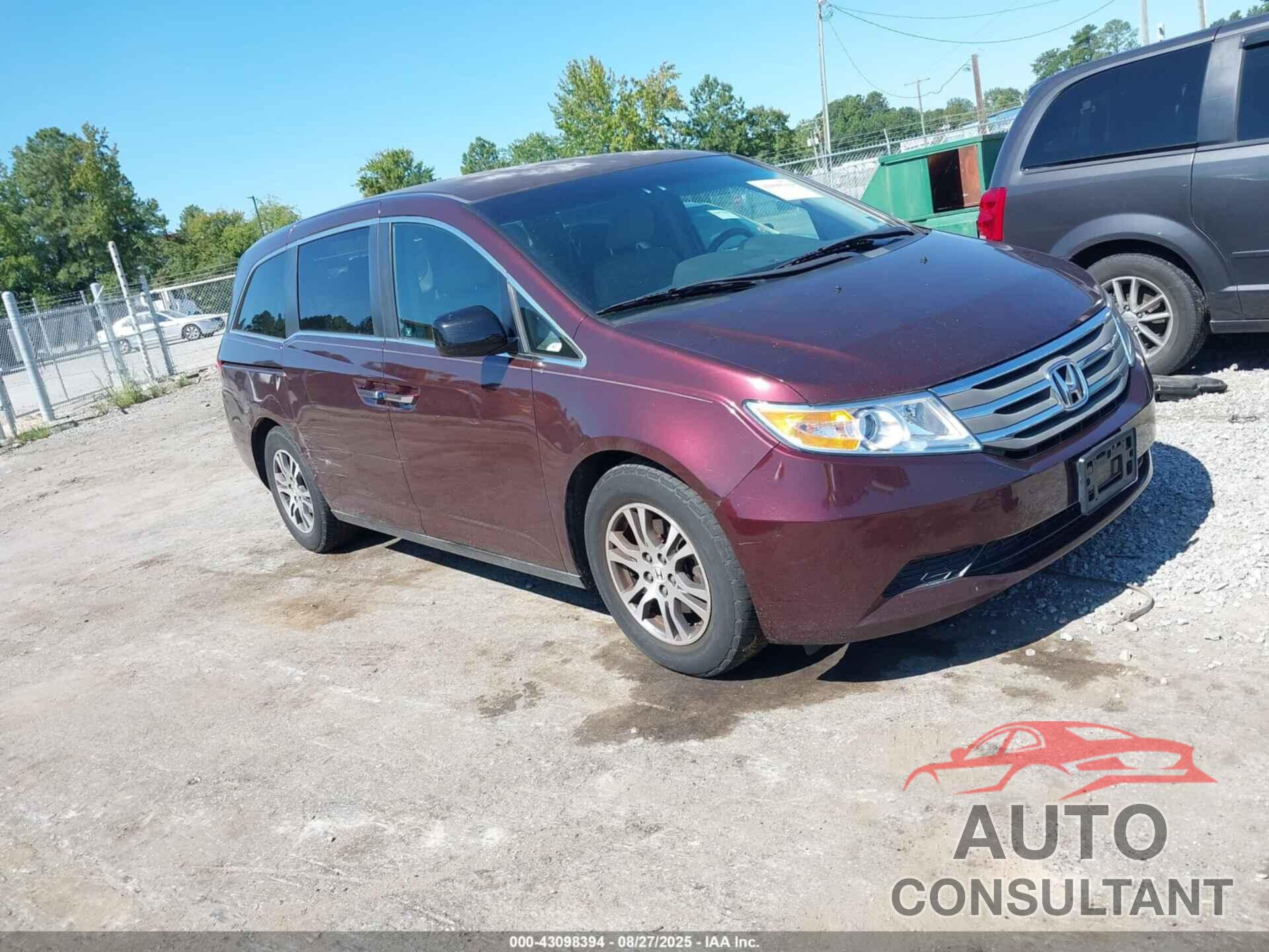 HONDA ODYSSEY 2012 - 5FNRL5H46CB029270