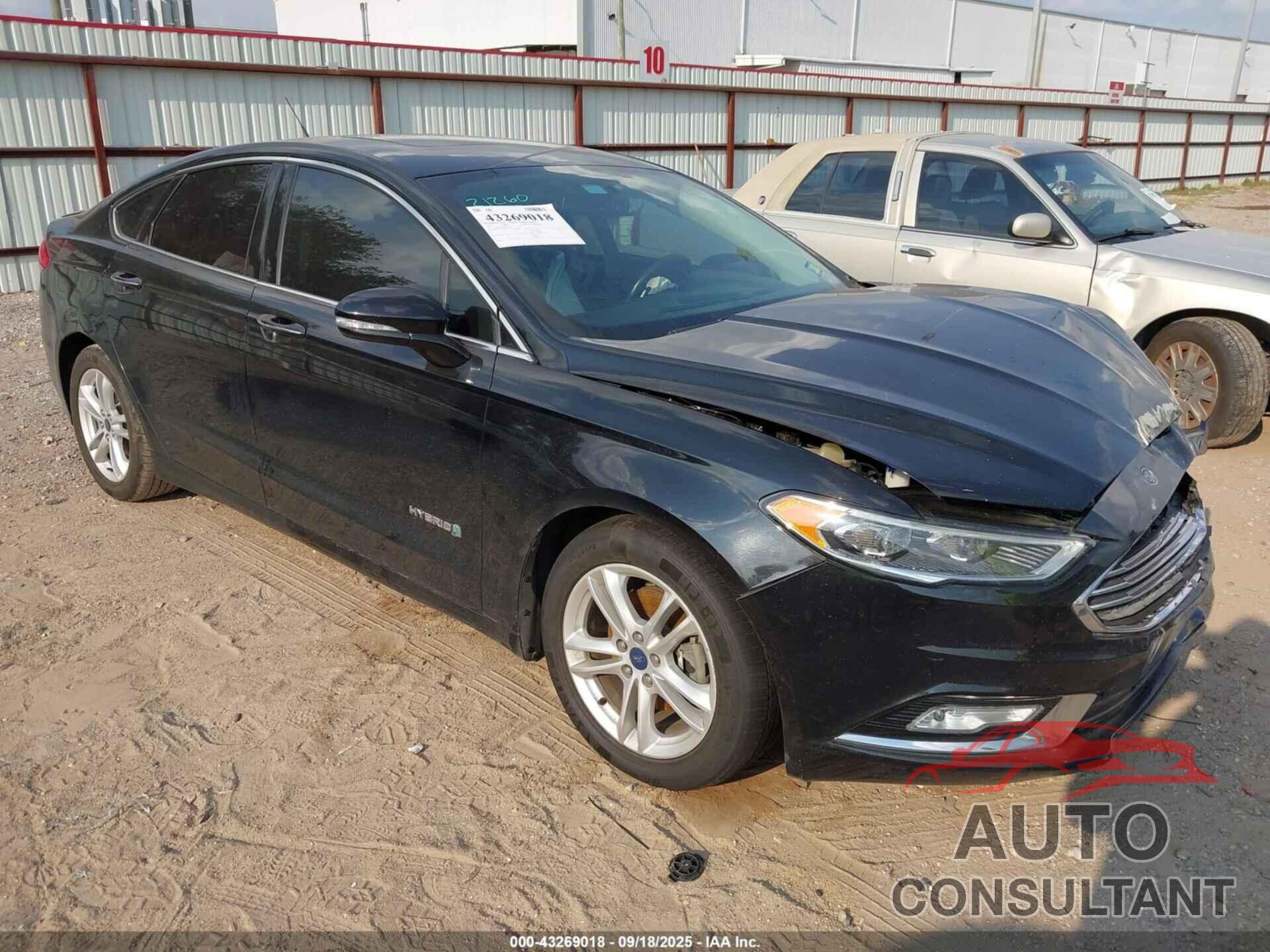 FORD FUSION HYBRID 2017 - 3FA6P0RU9HR387130