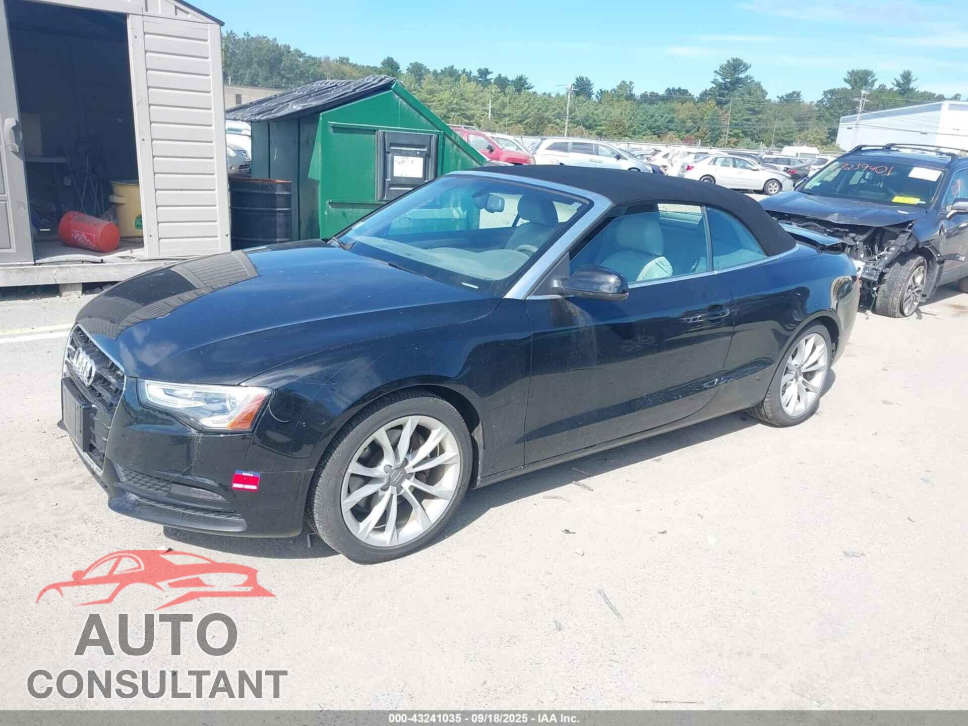 AUDI A5 2013 - WAULFAFH5DN006428