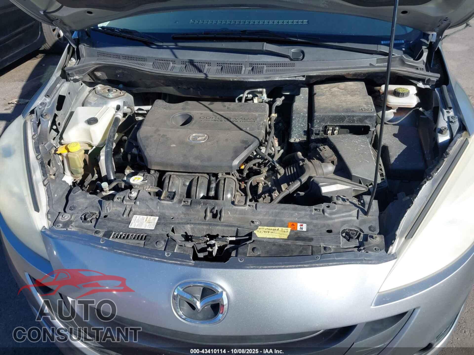 MAZDA MAZDA5 2013 - JM1CW2CL2D0160965