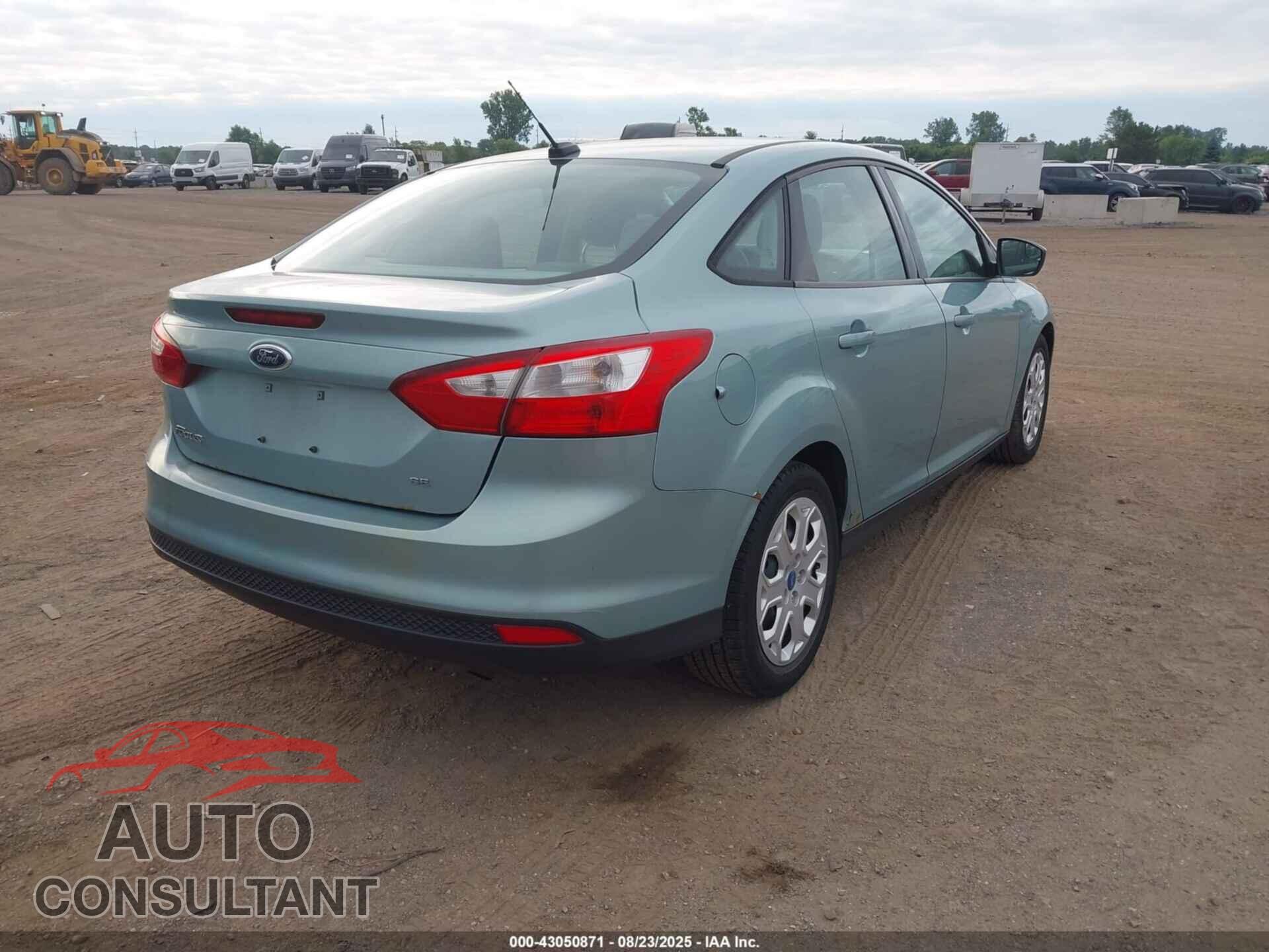 FORD FOCUS 2012 - 1FAHP3F20CL221471