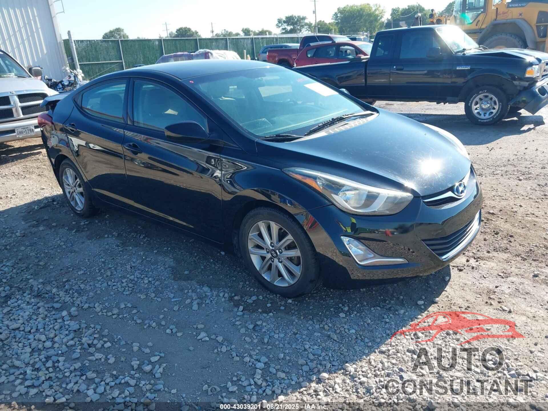 HYUNDAI ELANTRA 2015 - 5NPDH4AE9FH599245