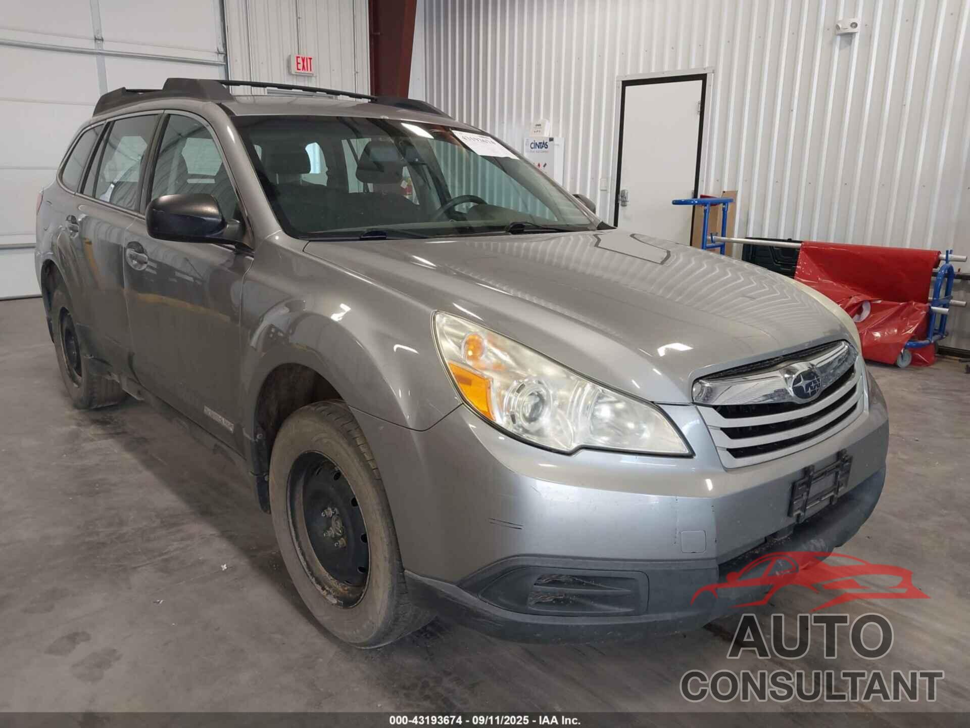 SUBARU OUTBACK 2010 - 4S4BRCAC1A3374704