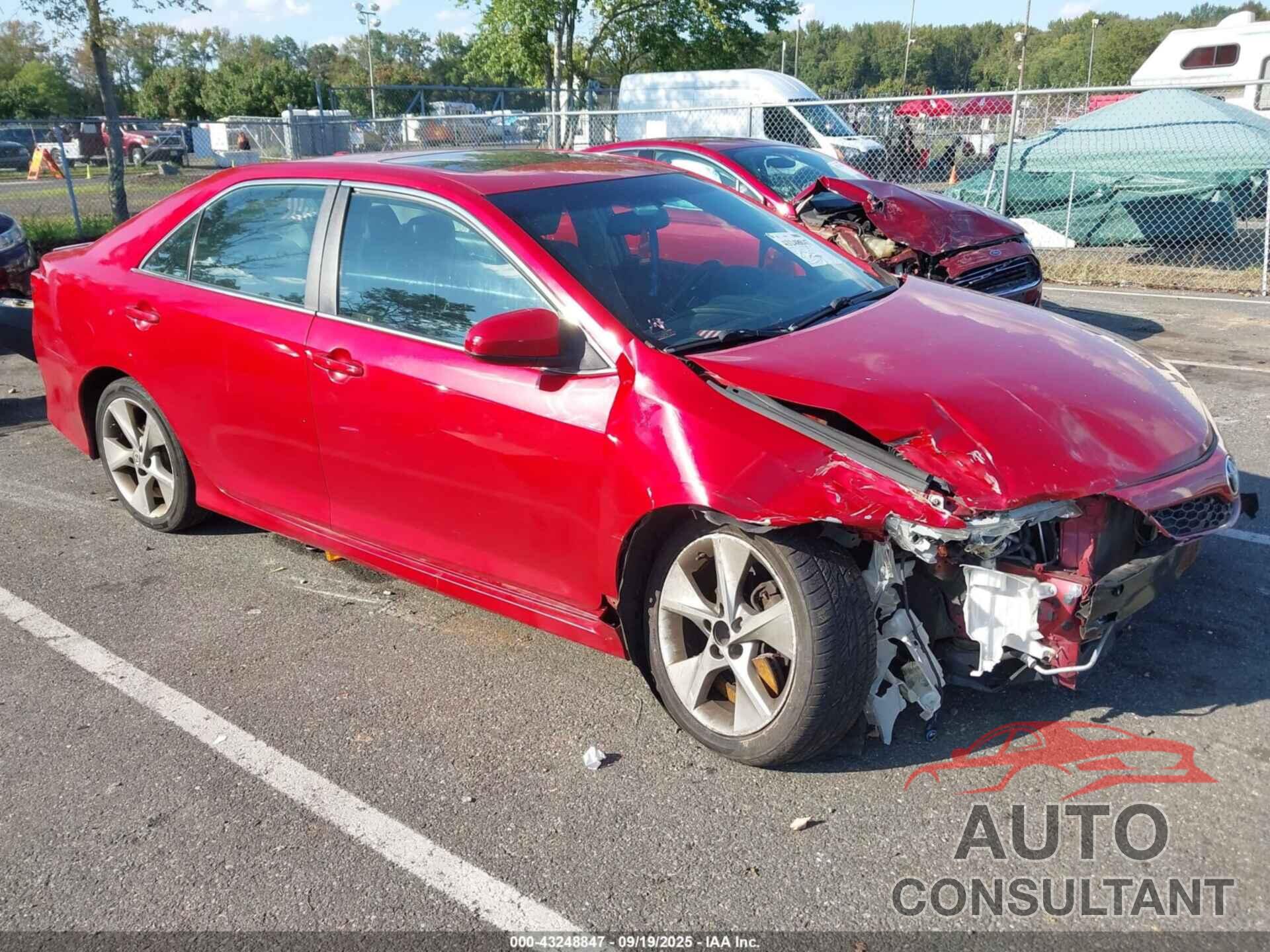 TOYOTA CAMRY 2013 - 4T1BK1FK7DU532843
