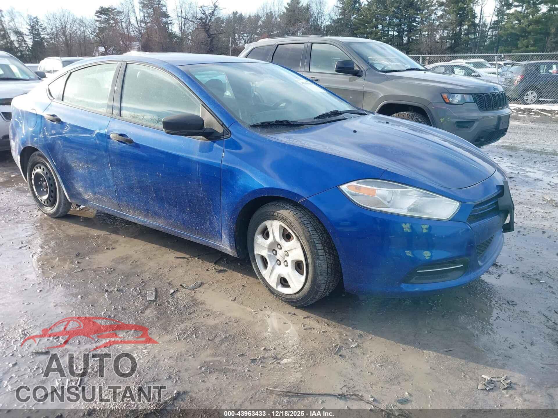 DODGE DART 2013 - 1C3CDFAA2DD319303