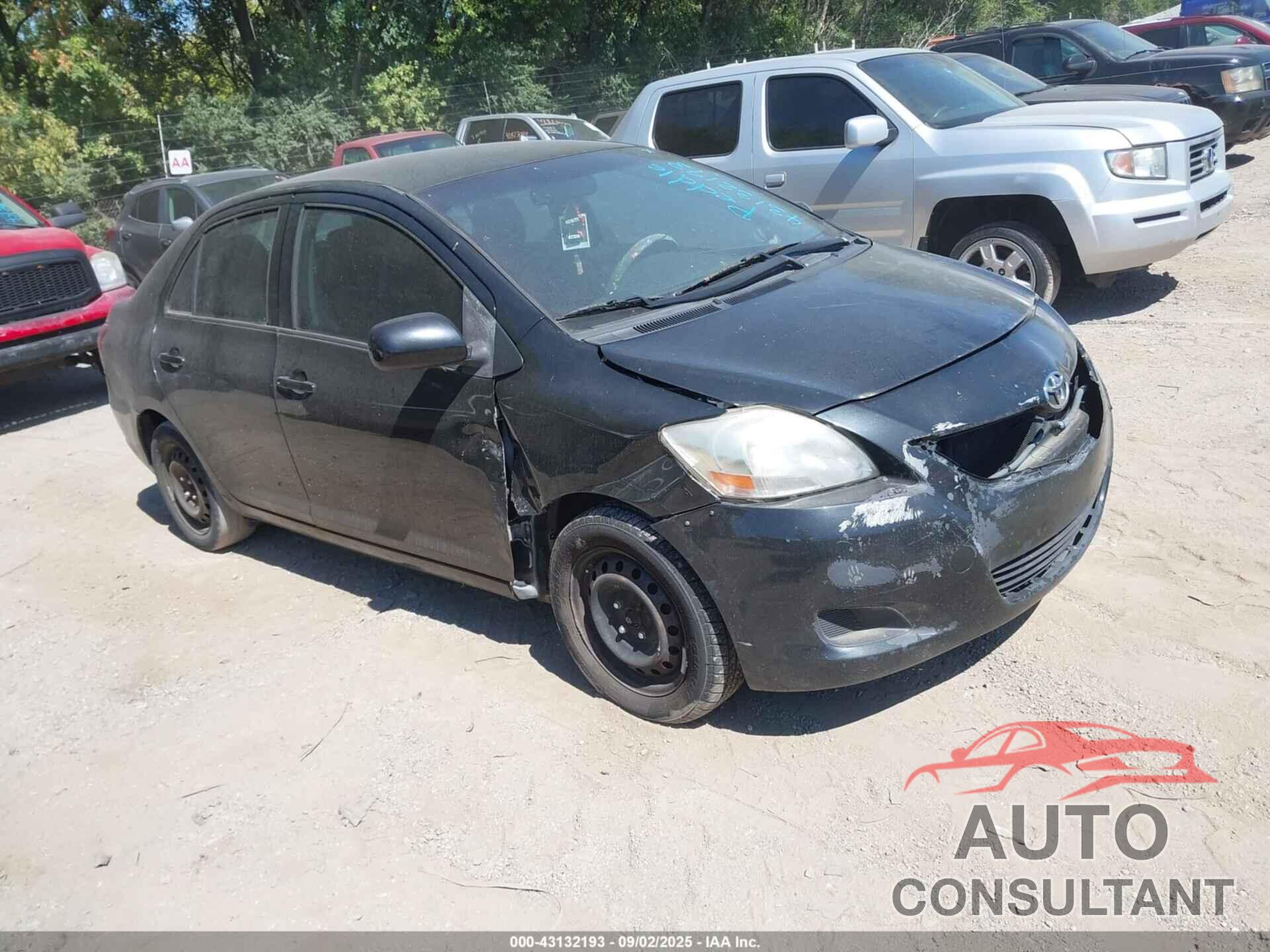 TOYOTA YARIS 2012 - JTDBT4K38CL011183