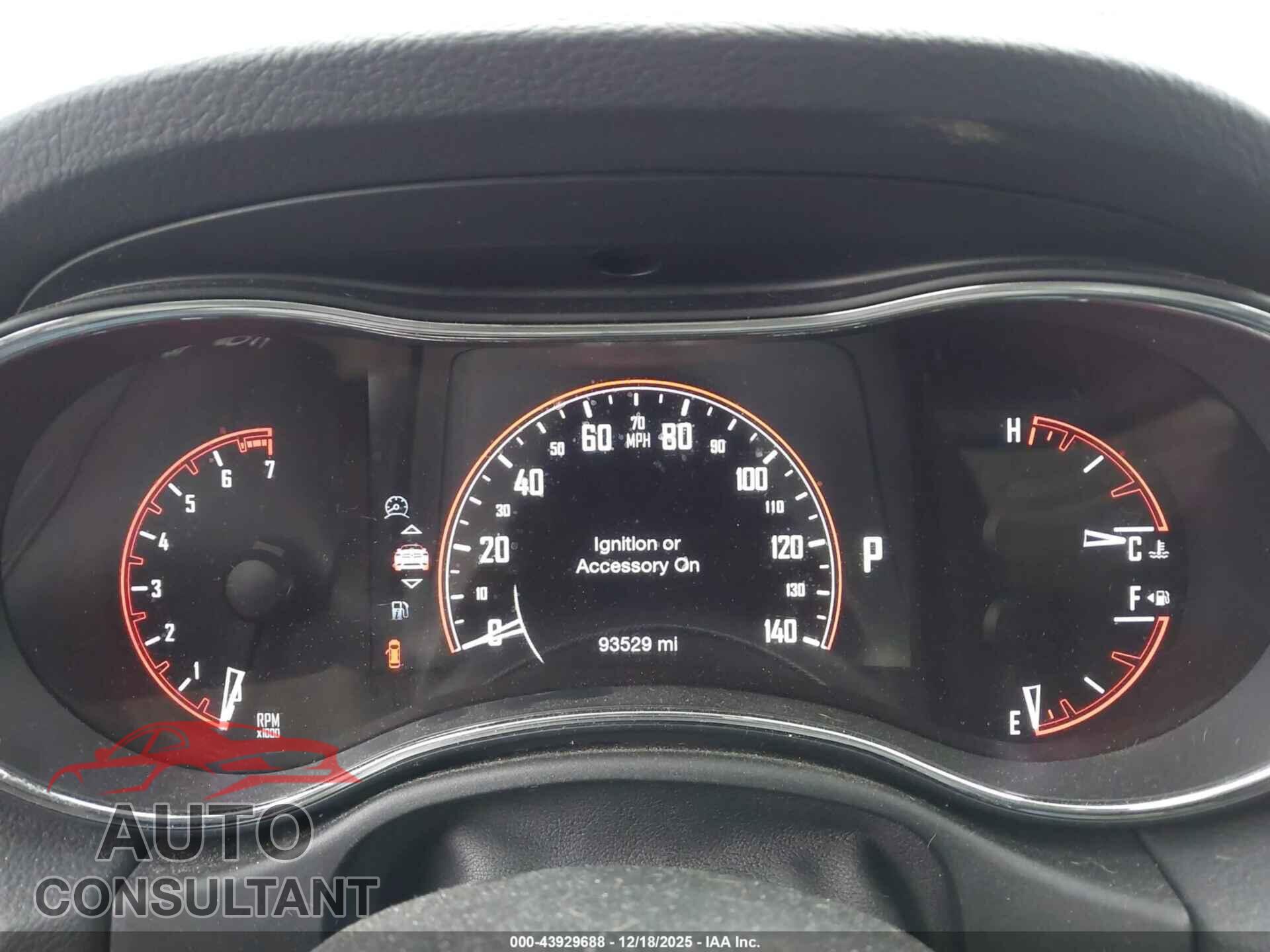 DODGE DURANGO 2016 - 1C4RDJEG0GC481836
