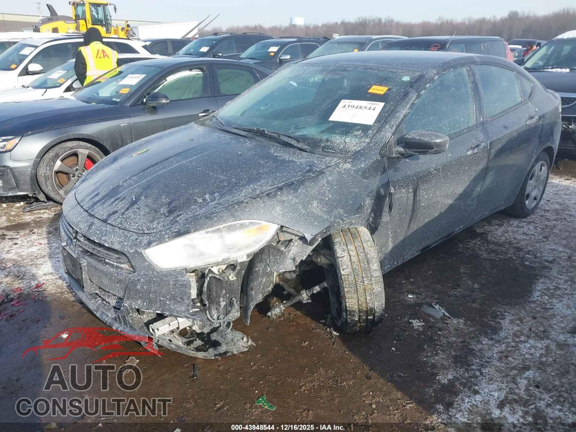 DODGE DART 2013 - 1C3CDFAA9DD303566