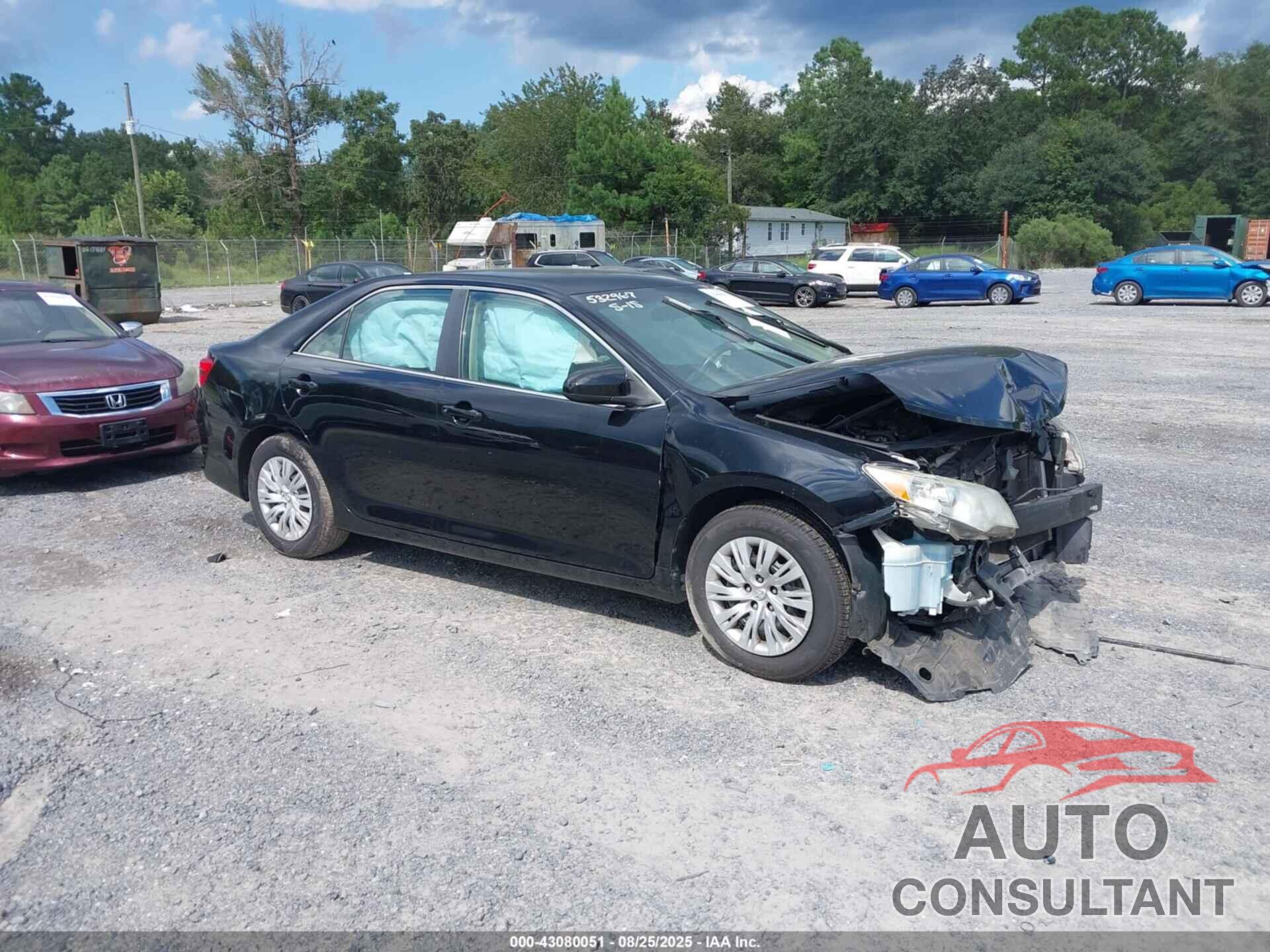 TOYOTA CAMRY 2012 - 4T1BF1FKXCU532967