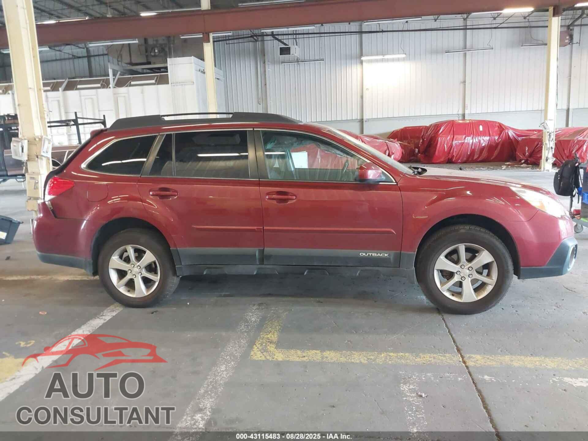SUBARU OUTBACK 2013 - 4S4BRBLC9D3303729