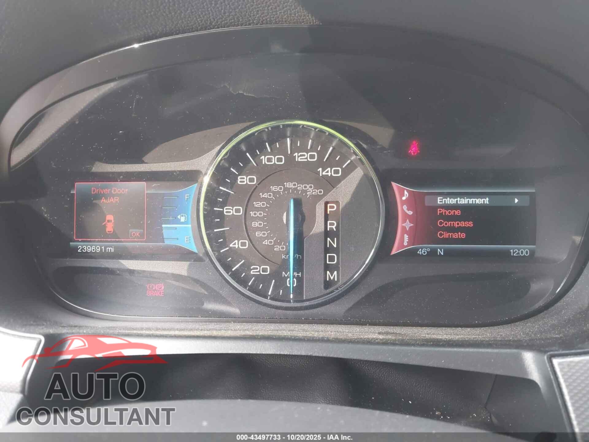 FORD EDGE 2011 - 2FMDK4JC1BBA46087
