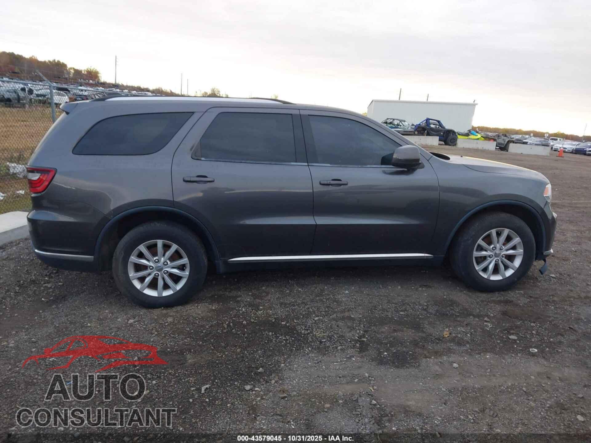 DODGE DURANGO 2014 - 1C4RDJAG5EC278525