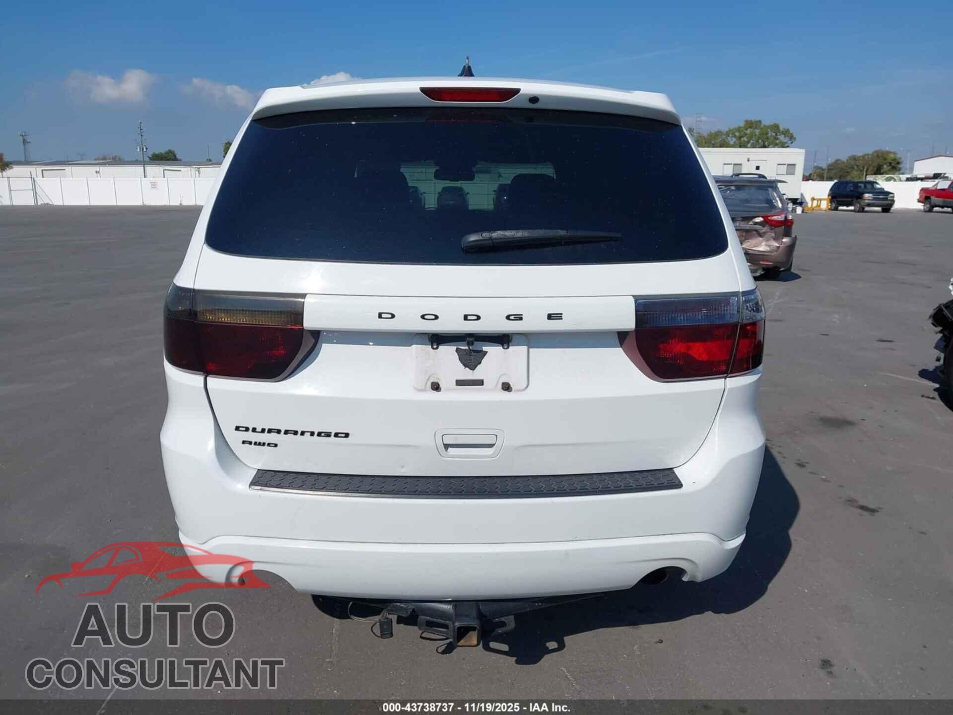 DODGE DURANGO 2013 - 1C4RDJAG5DC632803
