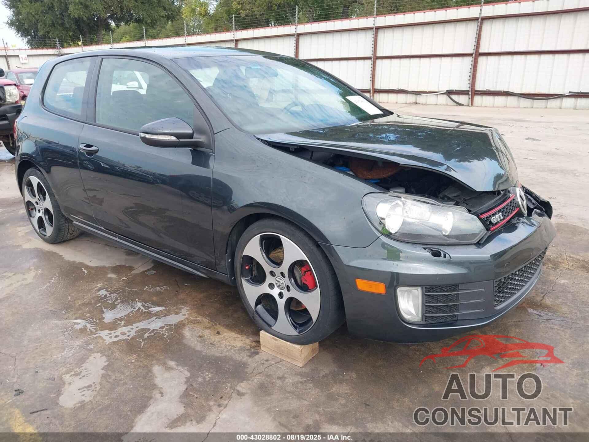 VOLKSWAGEN GTI 2013 - WVWED7AJ4DW122731