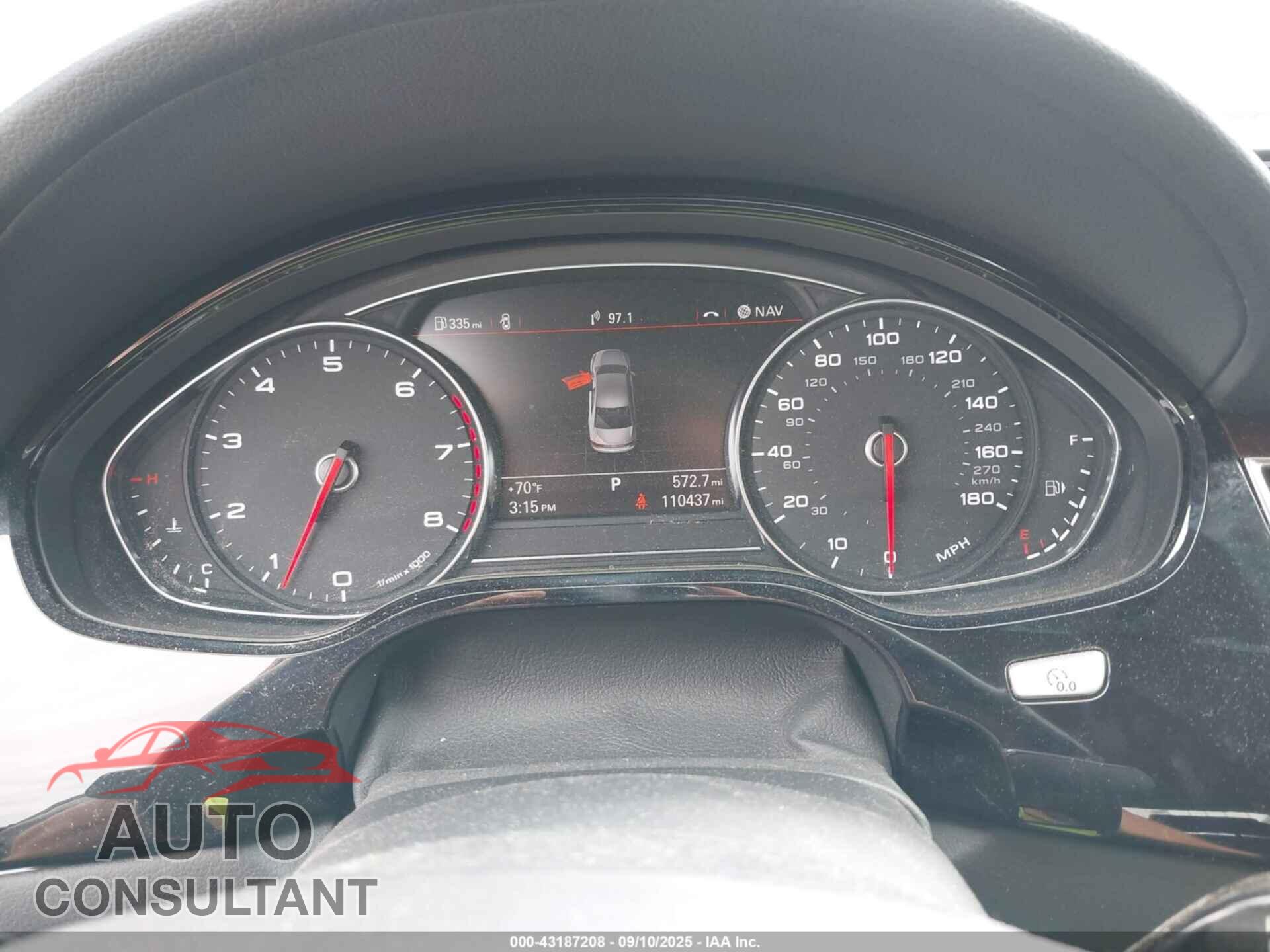 AUDI A8 L 2013 - WAURGAFD0DN026557