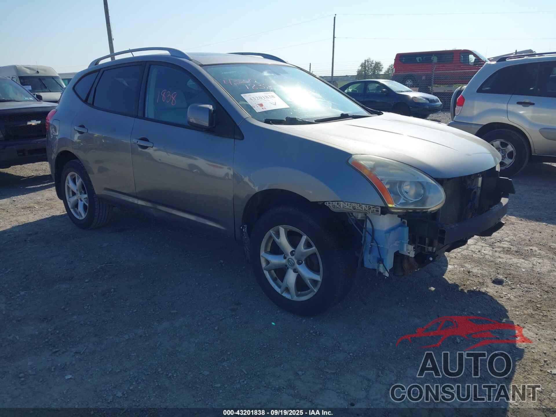 NISSAN ROGUE 2009 - JN8AS58V09W432534