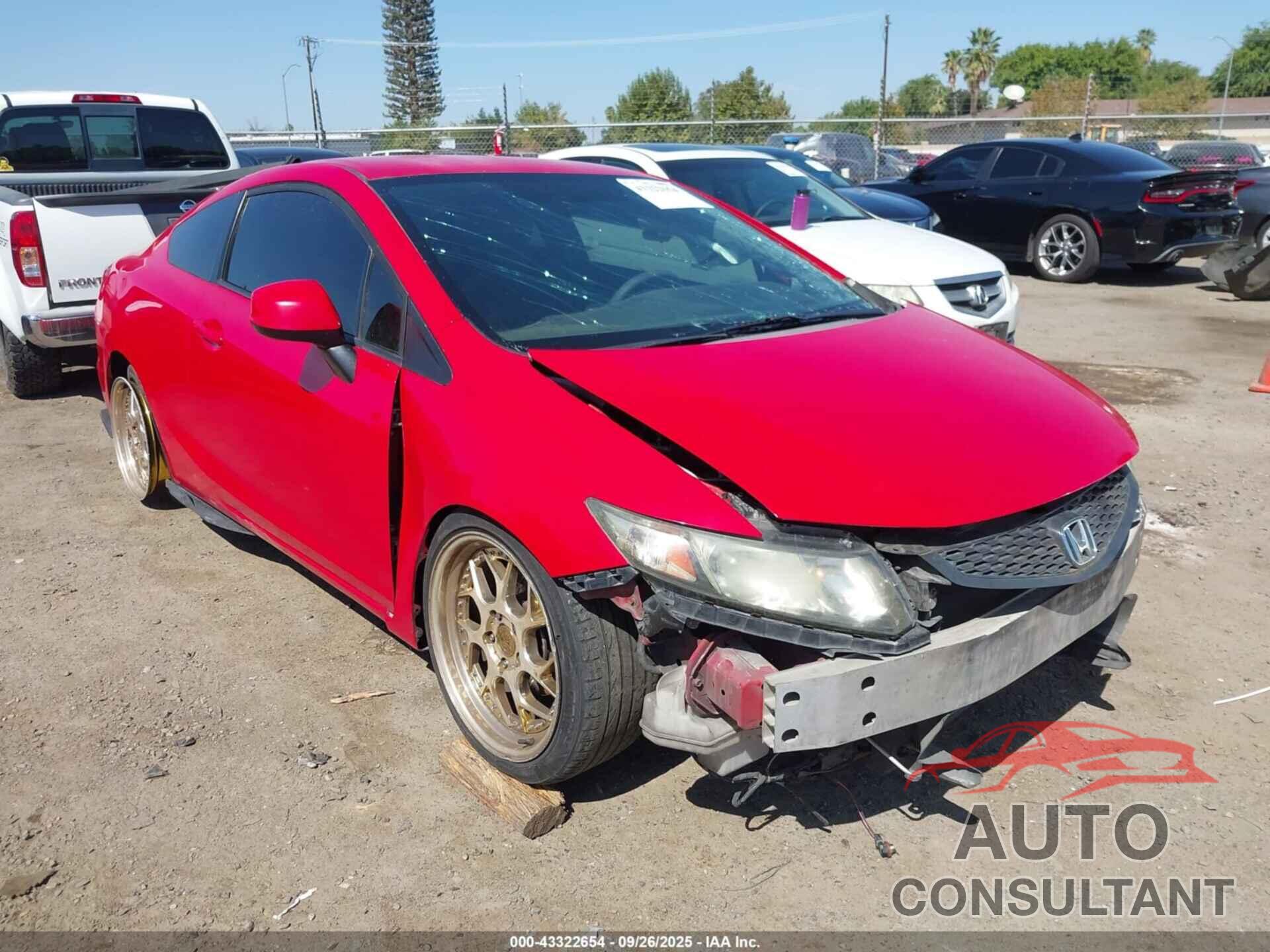 HONDA CIVIC 2013 - 2HGFG3B5XDH519379
