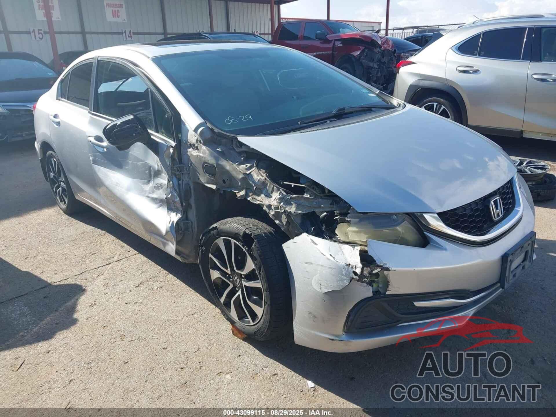 HONDA CIVIC 2014 - 19XFB2F83EE066618