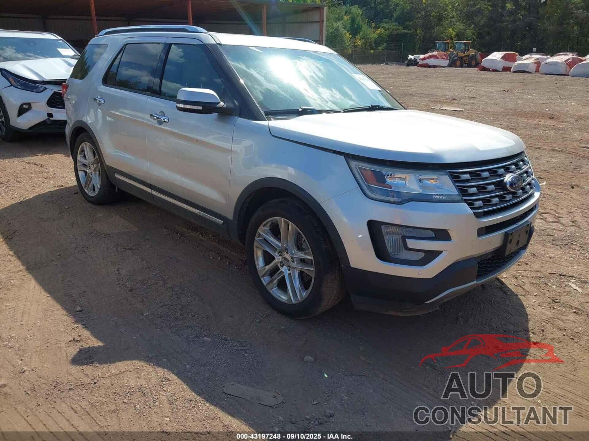 FORD EXPLORER 2017 - 1FM5K7F88HGB76931