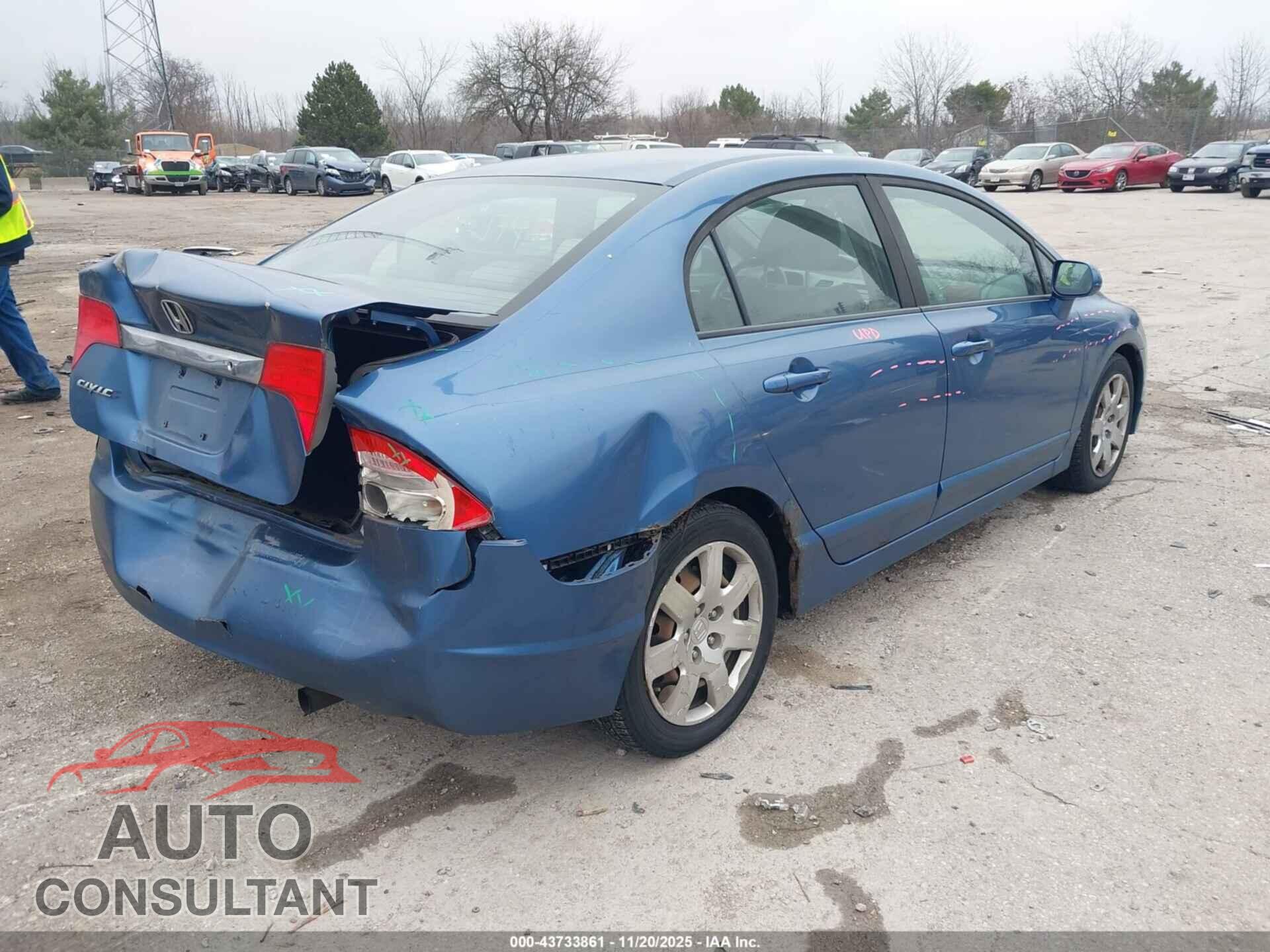 HONDA CIVIC 2010 - 19XFA1E50AE001479