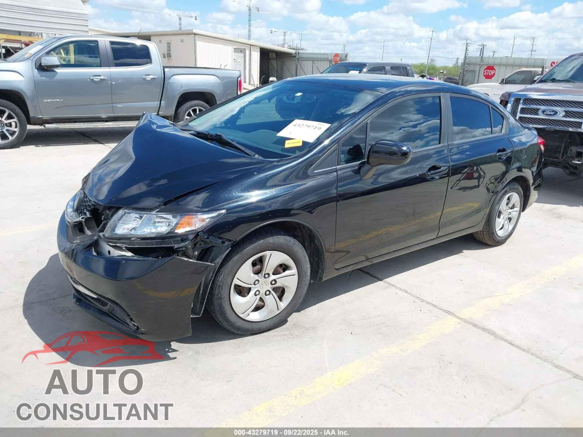 HONDA CIVIC 2015 - 19XFB2F53FE084723