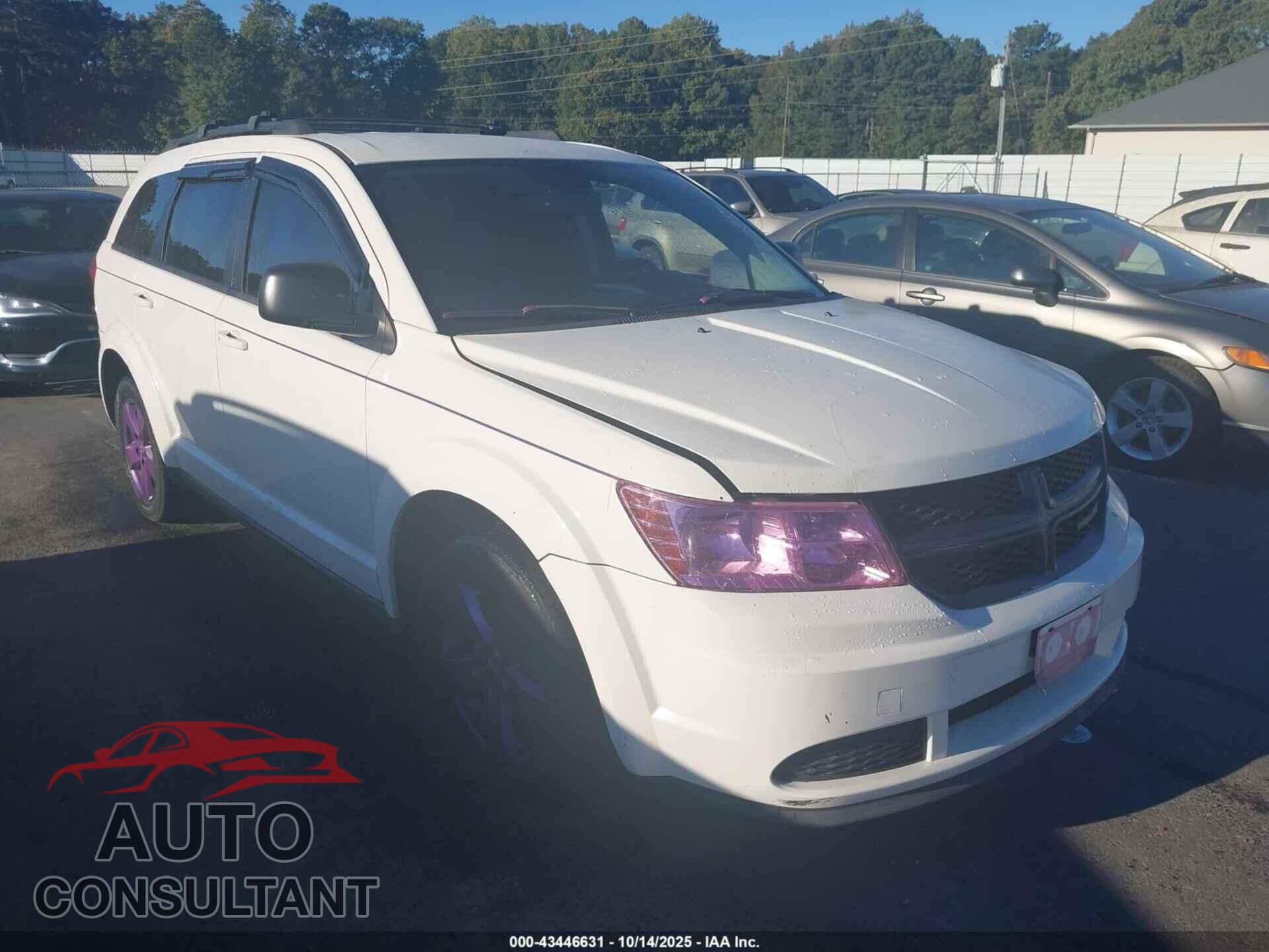 DODGE JOURNEY 2013 - 3C4PDCAB0DT659077