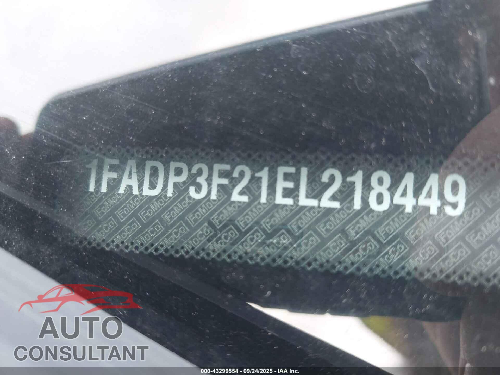 FORD FOCUS 2014 - 1FADP3F21EL218449