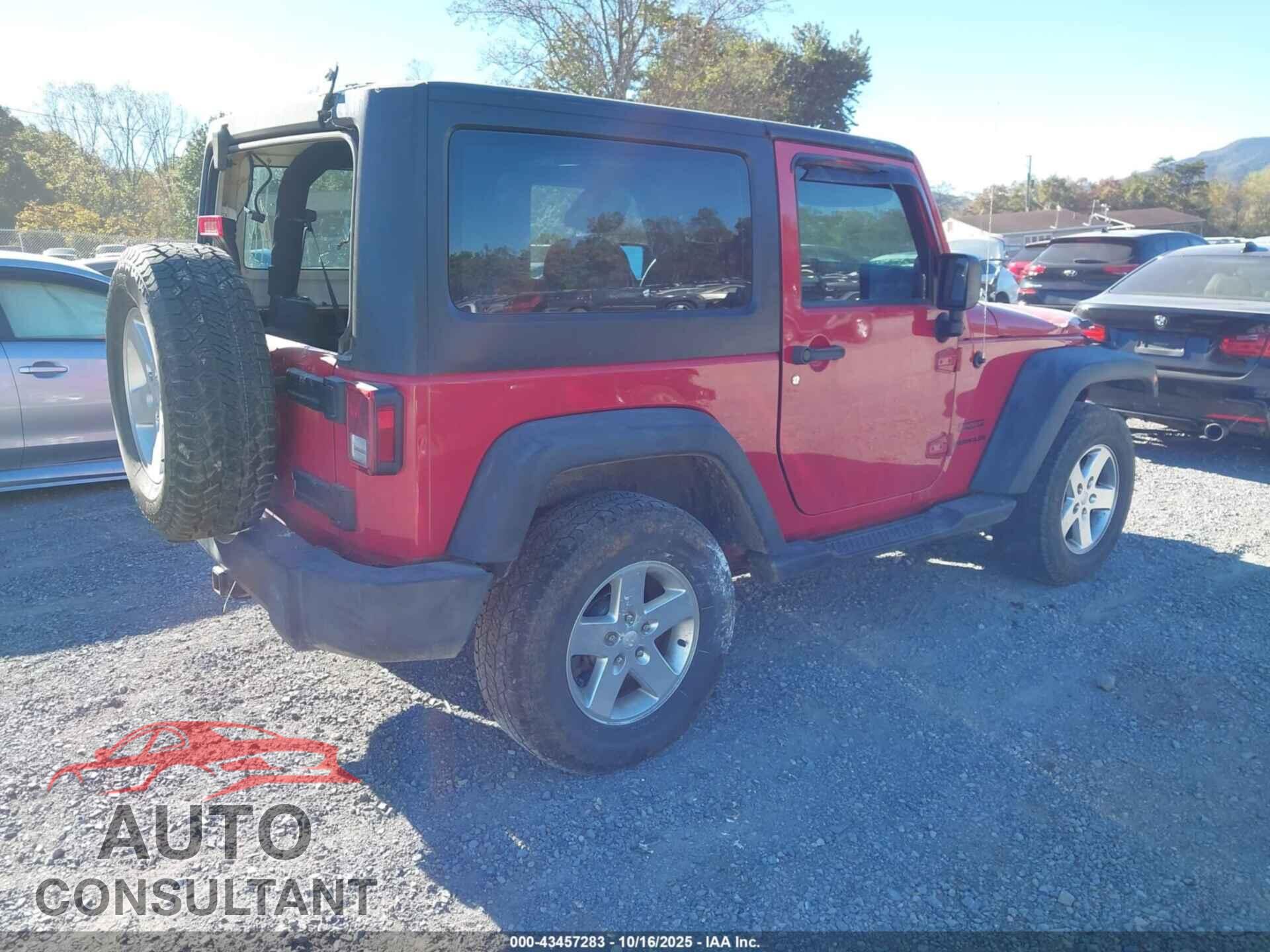 JEEP WRANGLER 2014 - 1C4AJWAG4EL276610