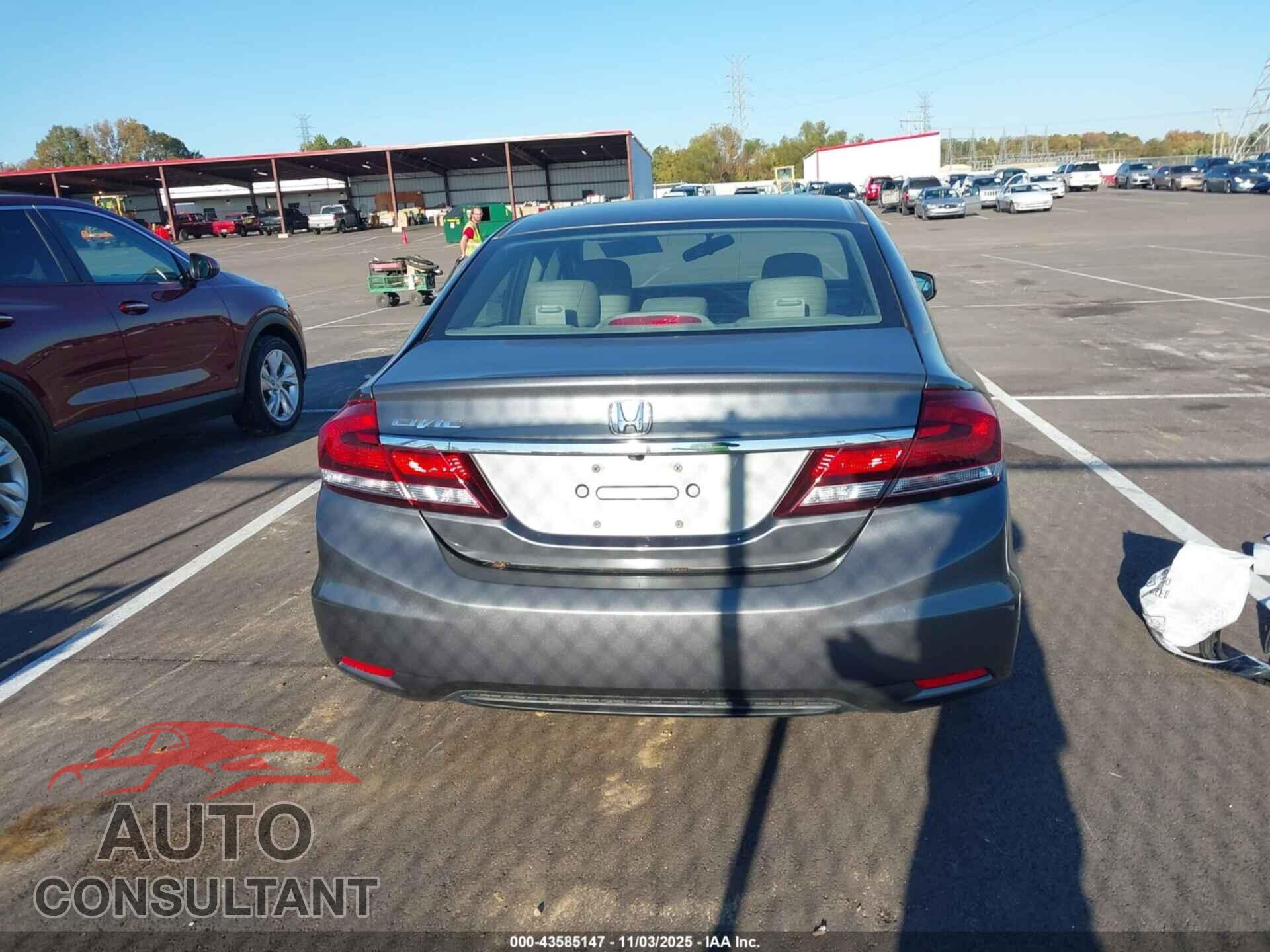 HONDA CIVIC 2013 - 19XFB2F94DE023994