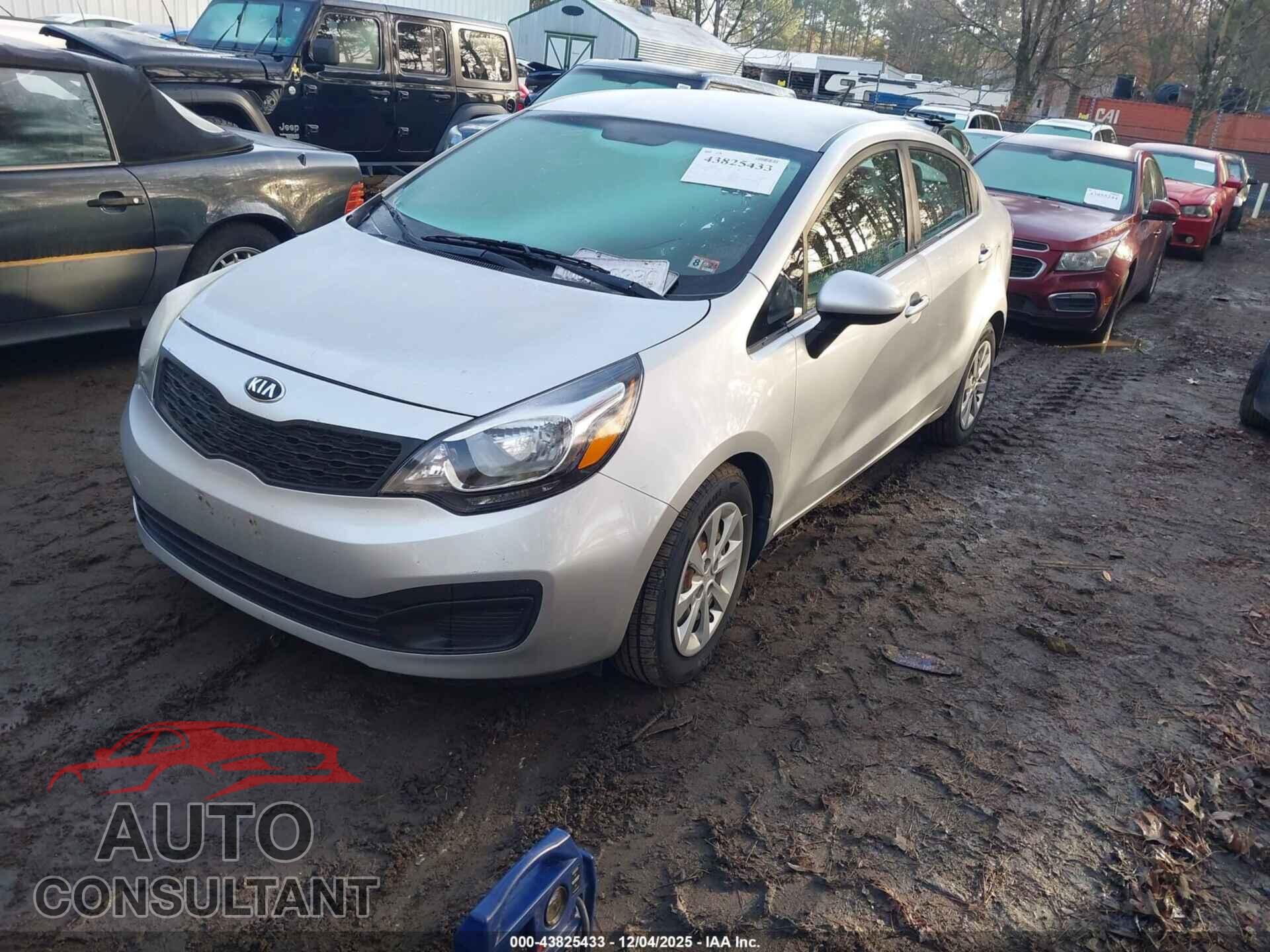 KIA RIO 2014 - KNADM4A38E6347678