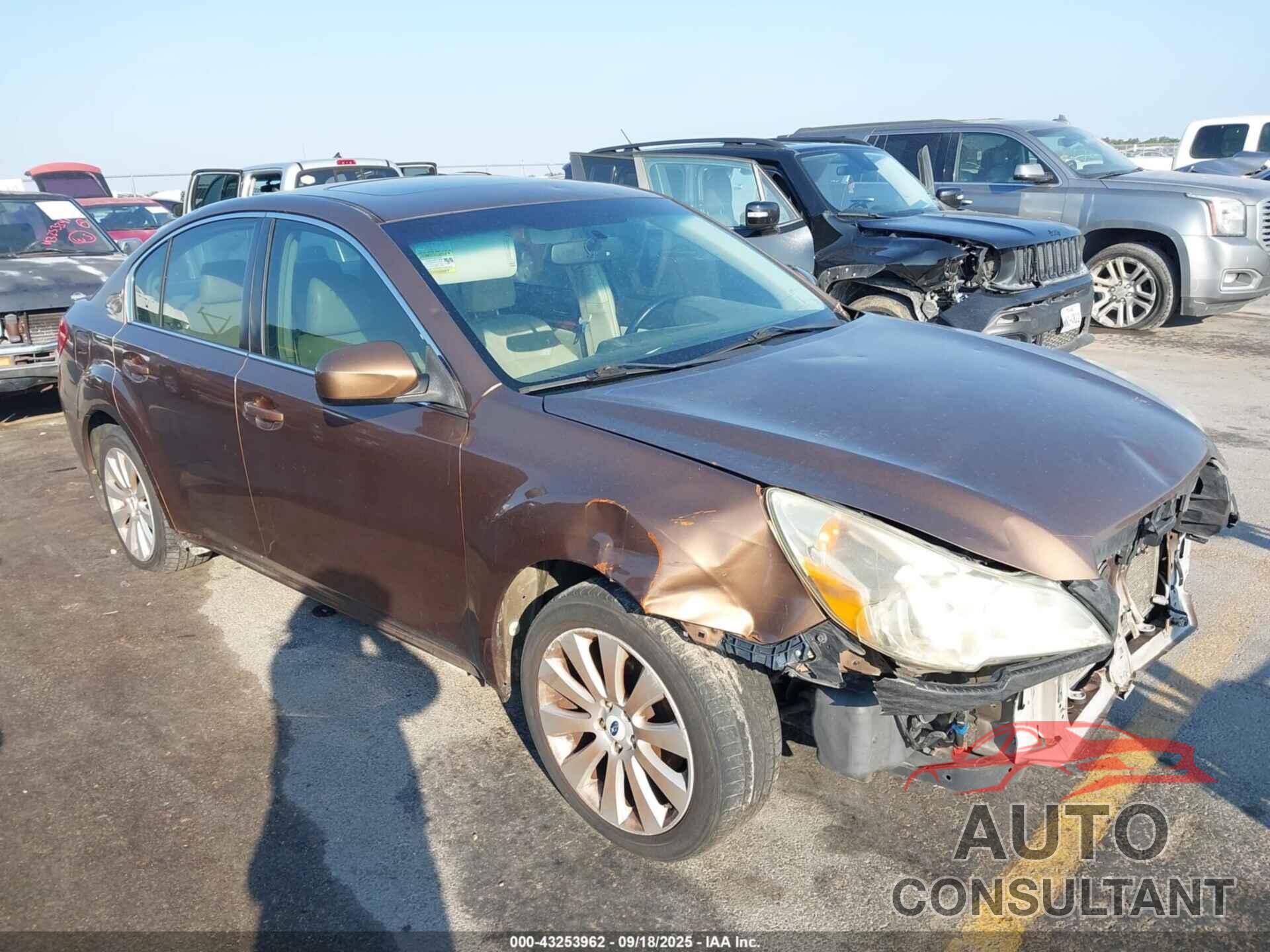 SUBARU LEGACY 2011 - 4S3BMCK62B3263088
