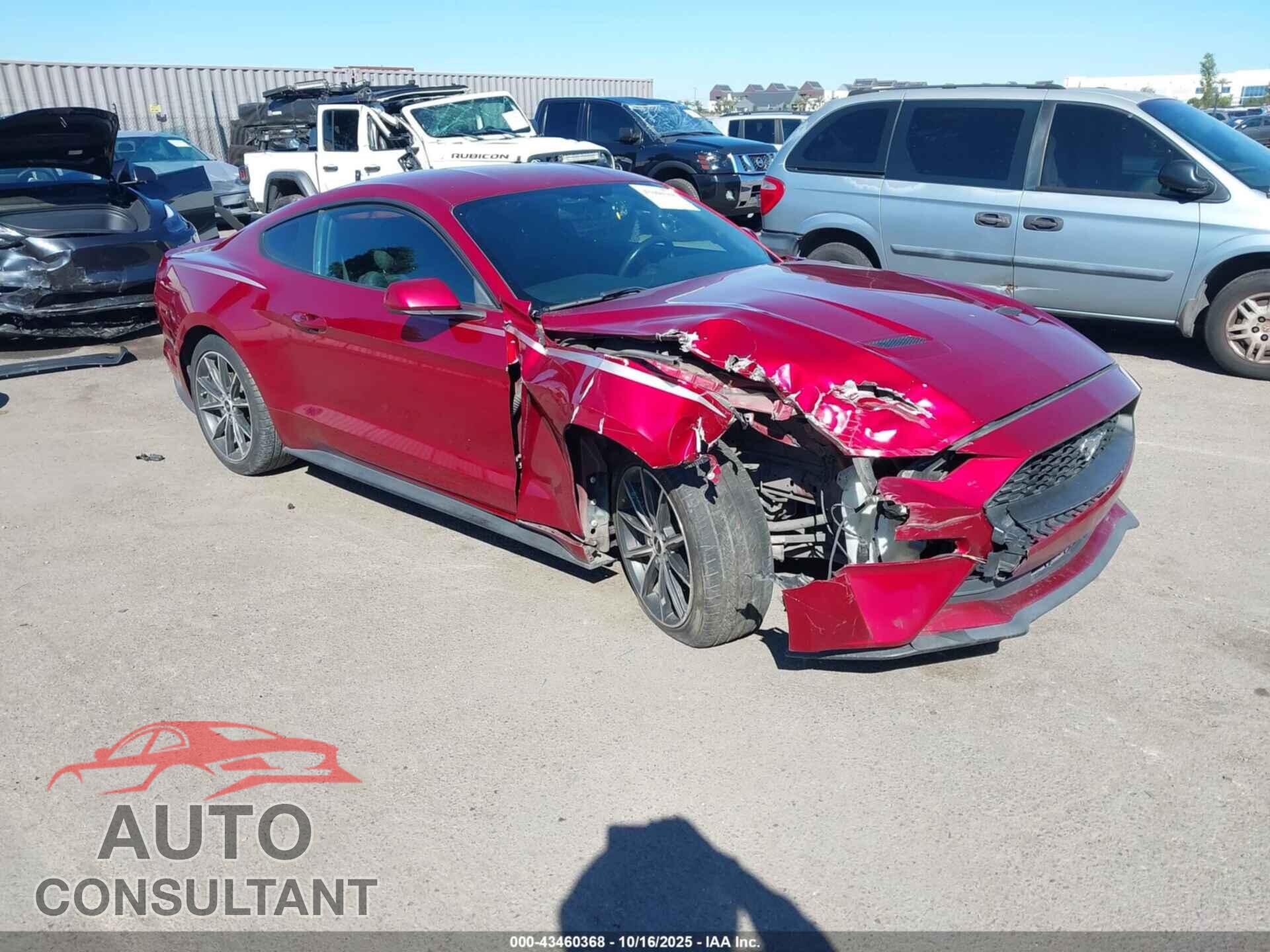 FORD MUSTANG 2018 - 1FA6P8TH2J5159375