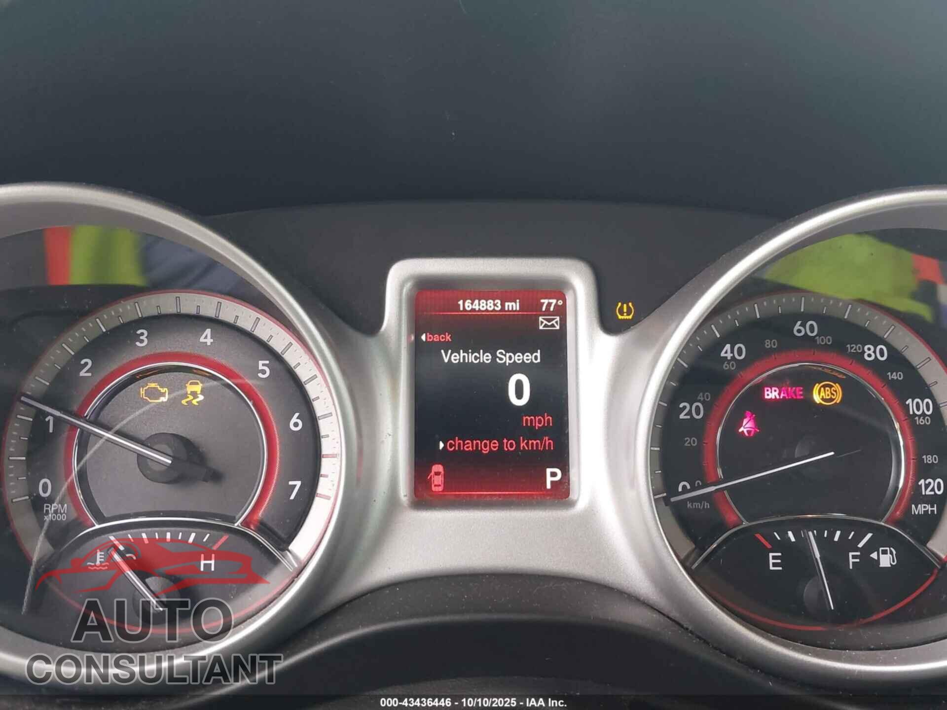 DODGE JOURNEY 2014 - 3C4PDCAB0ET284048