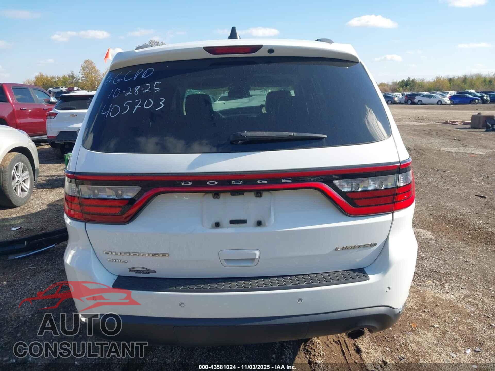 DODGE DURANGO 2014 - 1C4RDJDGXEC405703