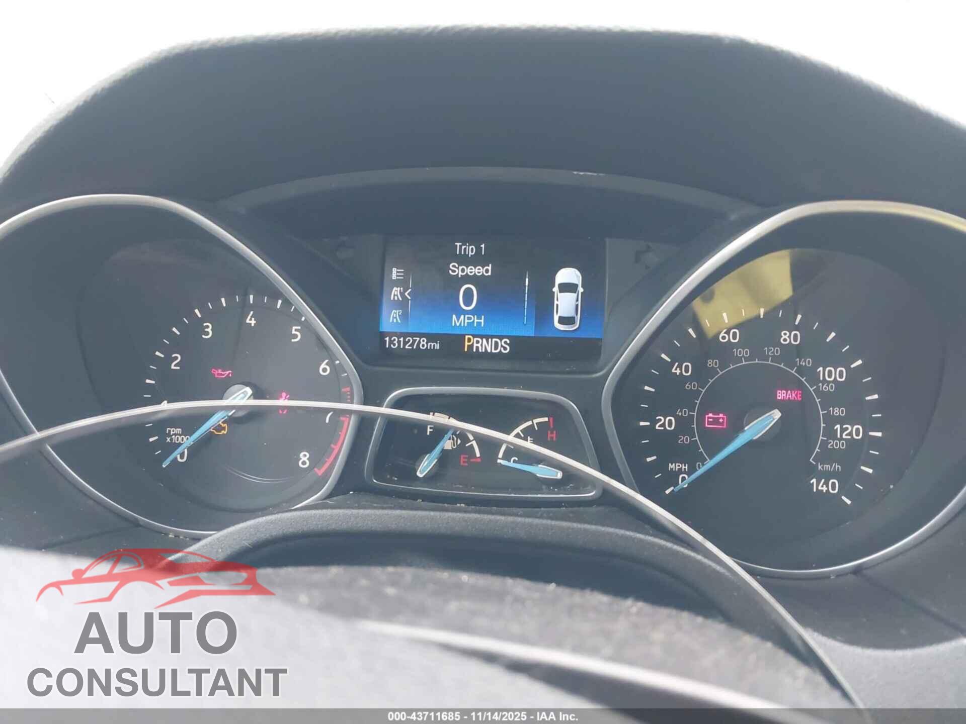 FORD FOCUS 2016 - 1FADP3FE8GL315418