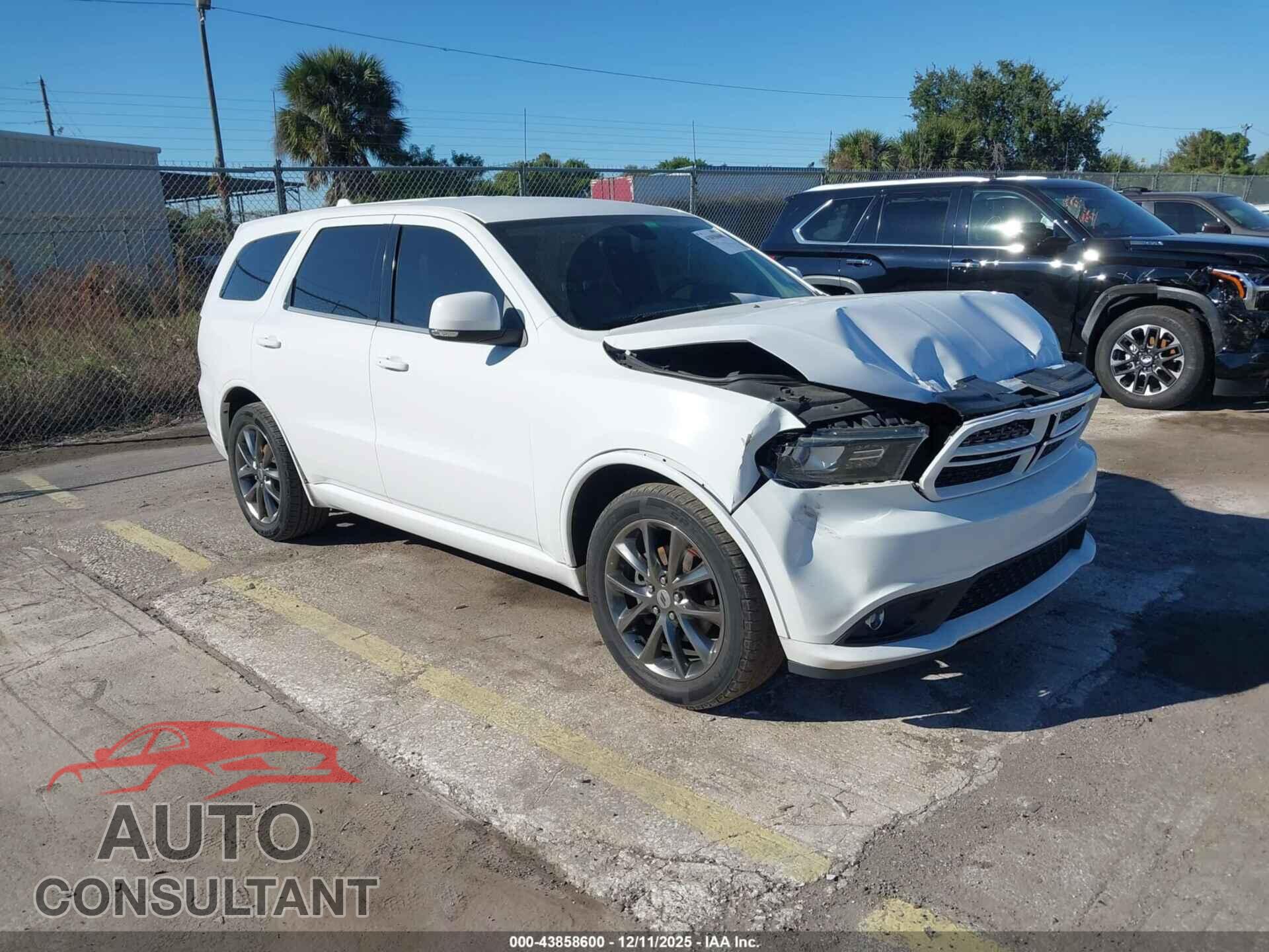 DODGE DURANGO 2017 - 1C4RDHDG1HC917413