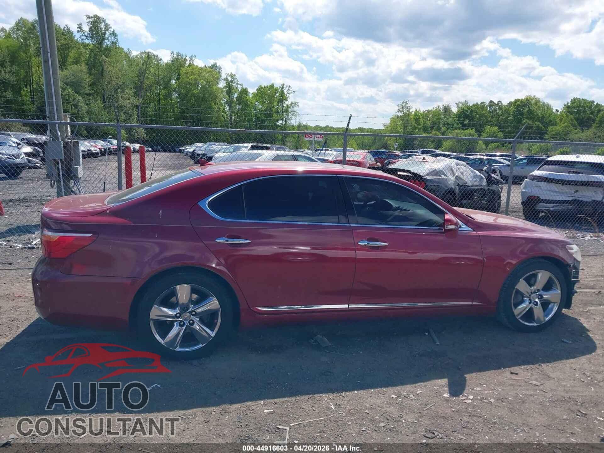 LEXUS LS 460 2011 - JTHGL5EF2B5043324