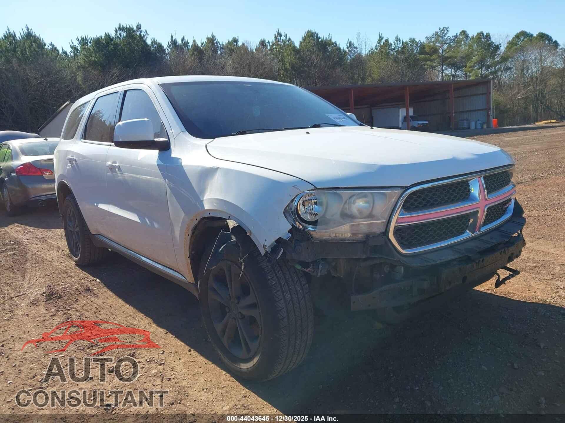 DODGE DURANGO 2013 - 1C4RDJAG3DC696242