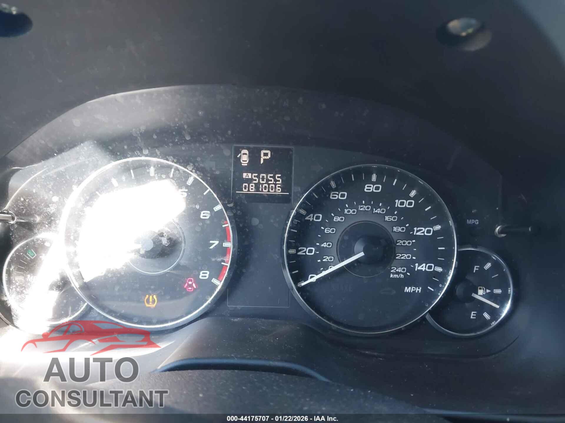 SUBARU OUTBACK 2011 - 4S4BRBLC2B3443263