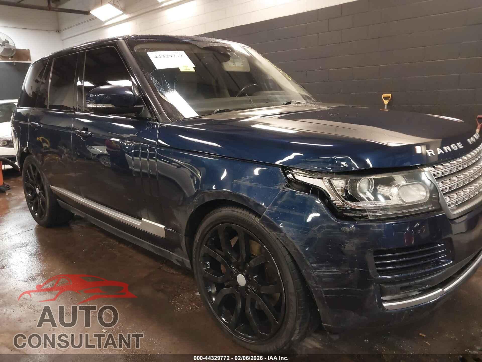 LAND ROVER RANGE ROVER 2016 - SALGS2VF1GA254833
