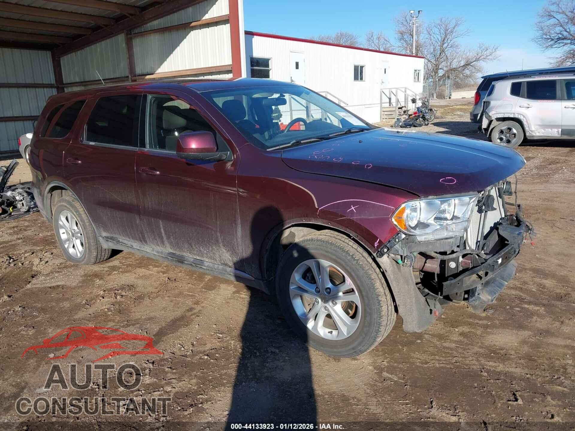 DODGE DURANGO 2012 - 1C4RDJAGXCC207124