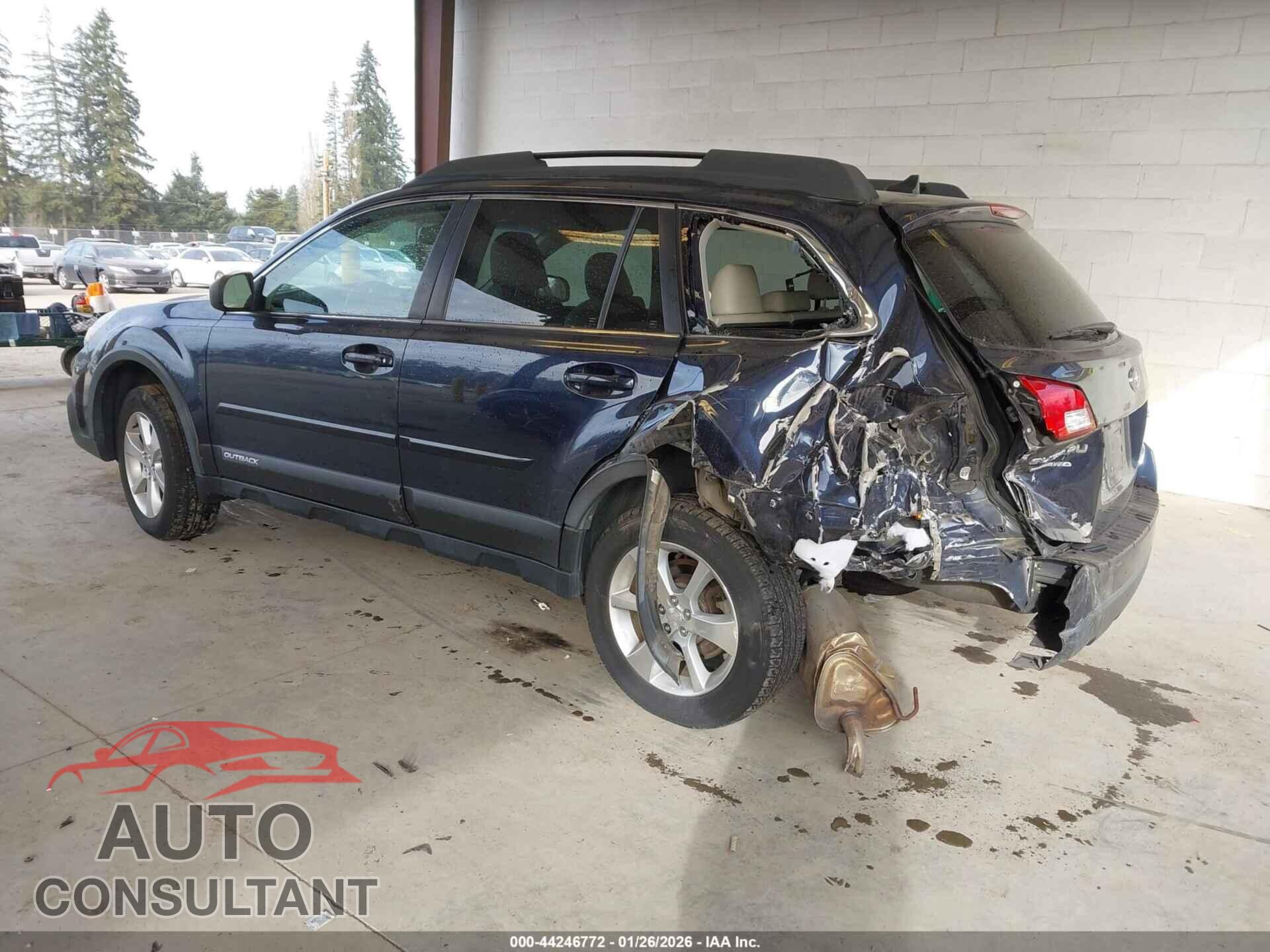 SUBARU OUTBACK 2014 - 4S4BRBLC4E3282435
